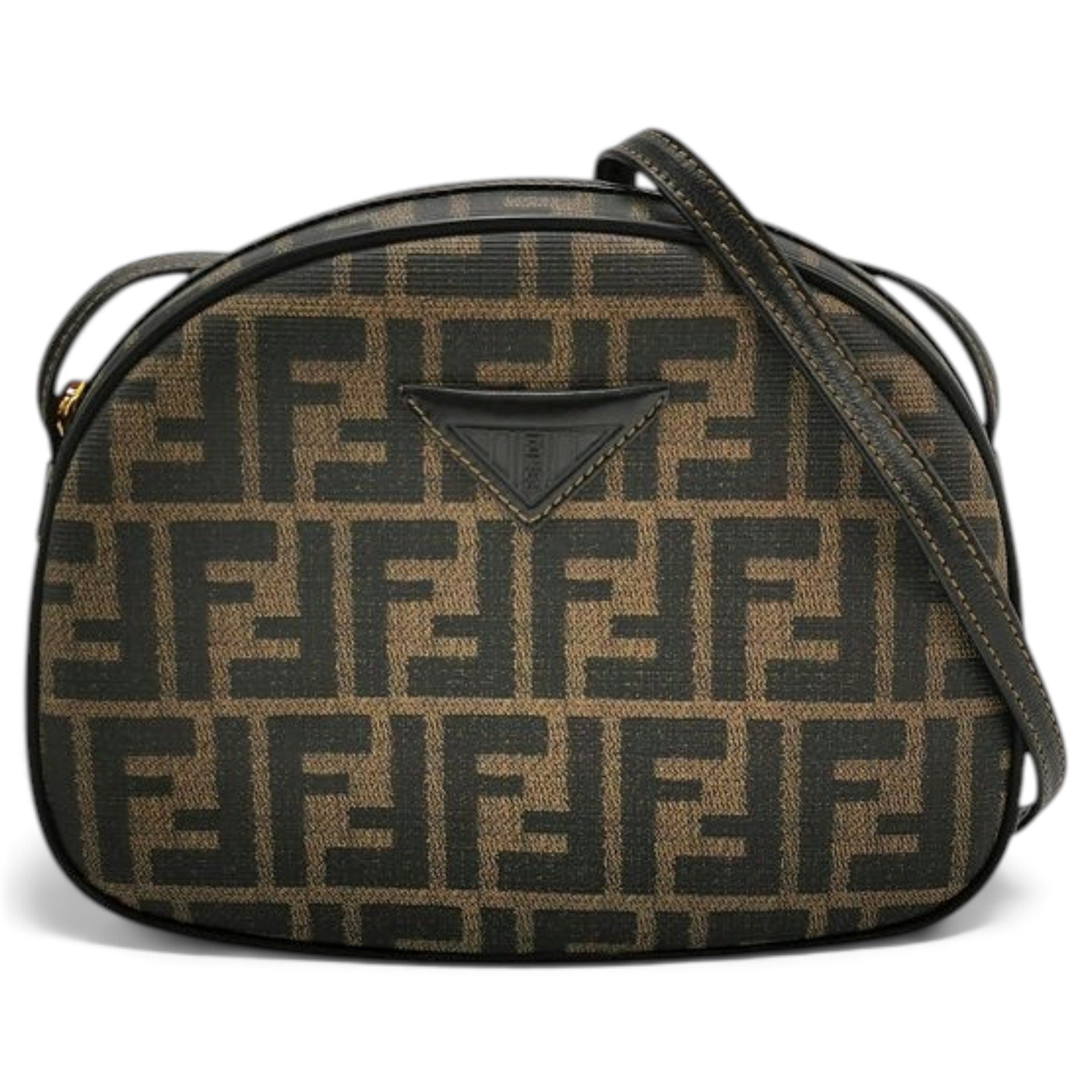 FF leather crossbody bag
