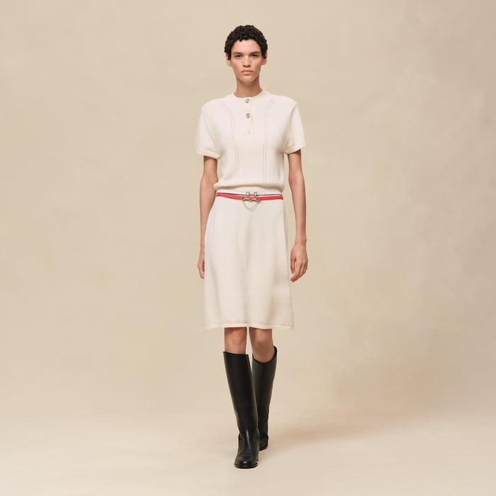 Blanc Naturel Cashmere Dress