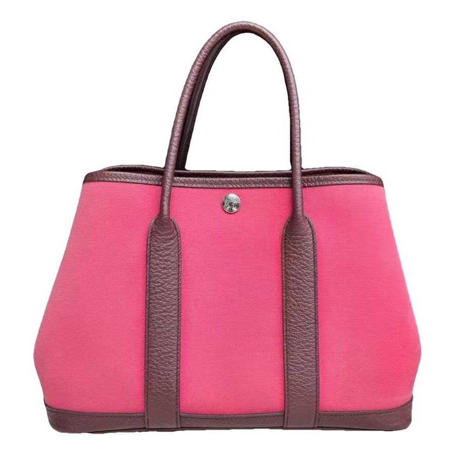 Garden Party leather handbag