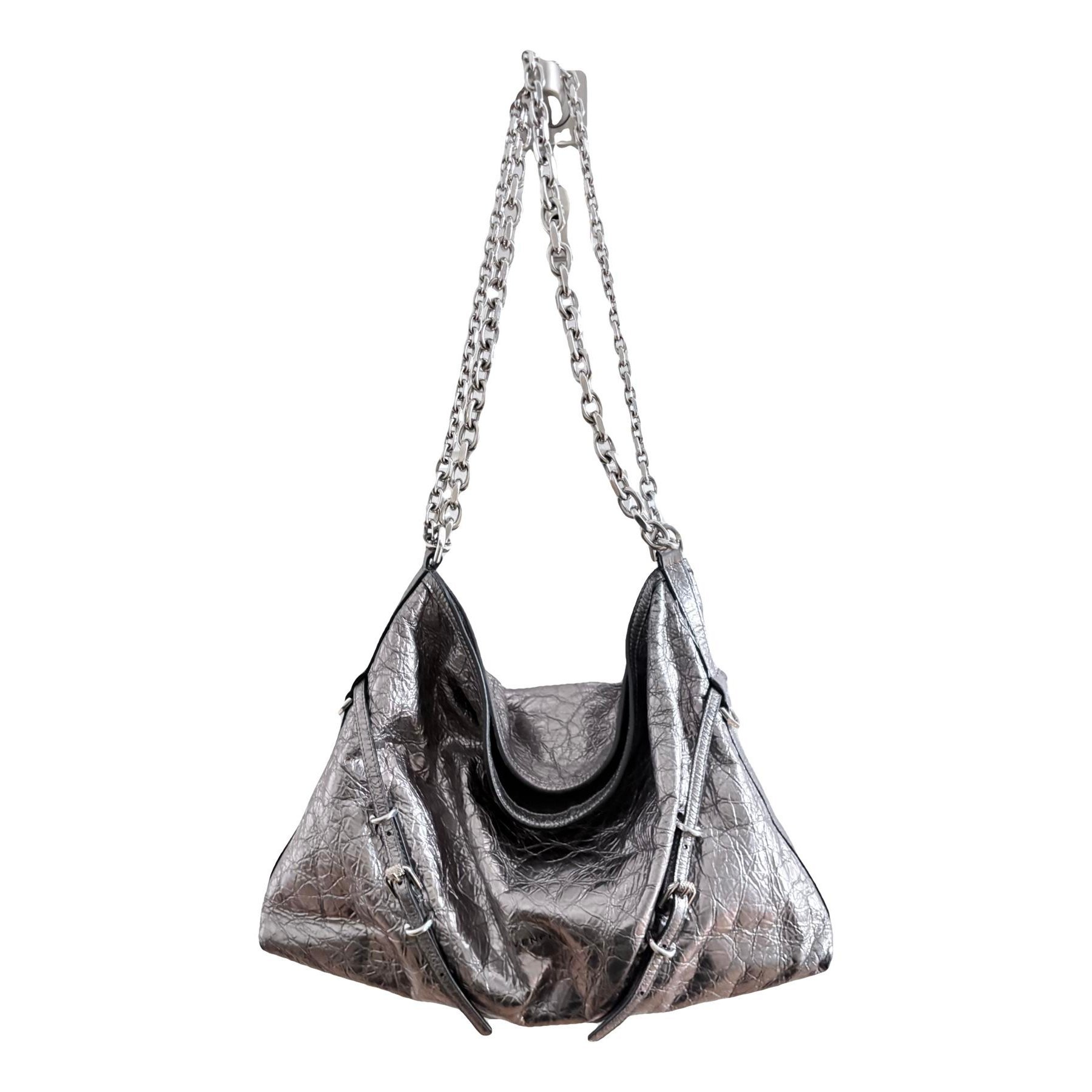 Voyou patent leather handbag