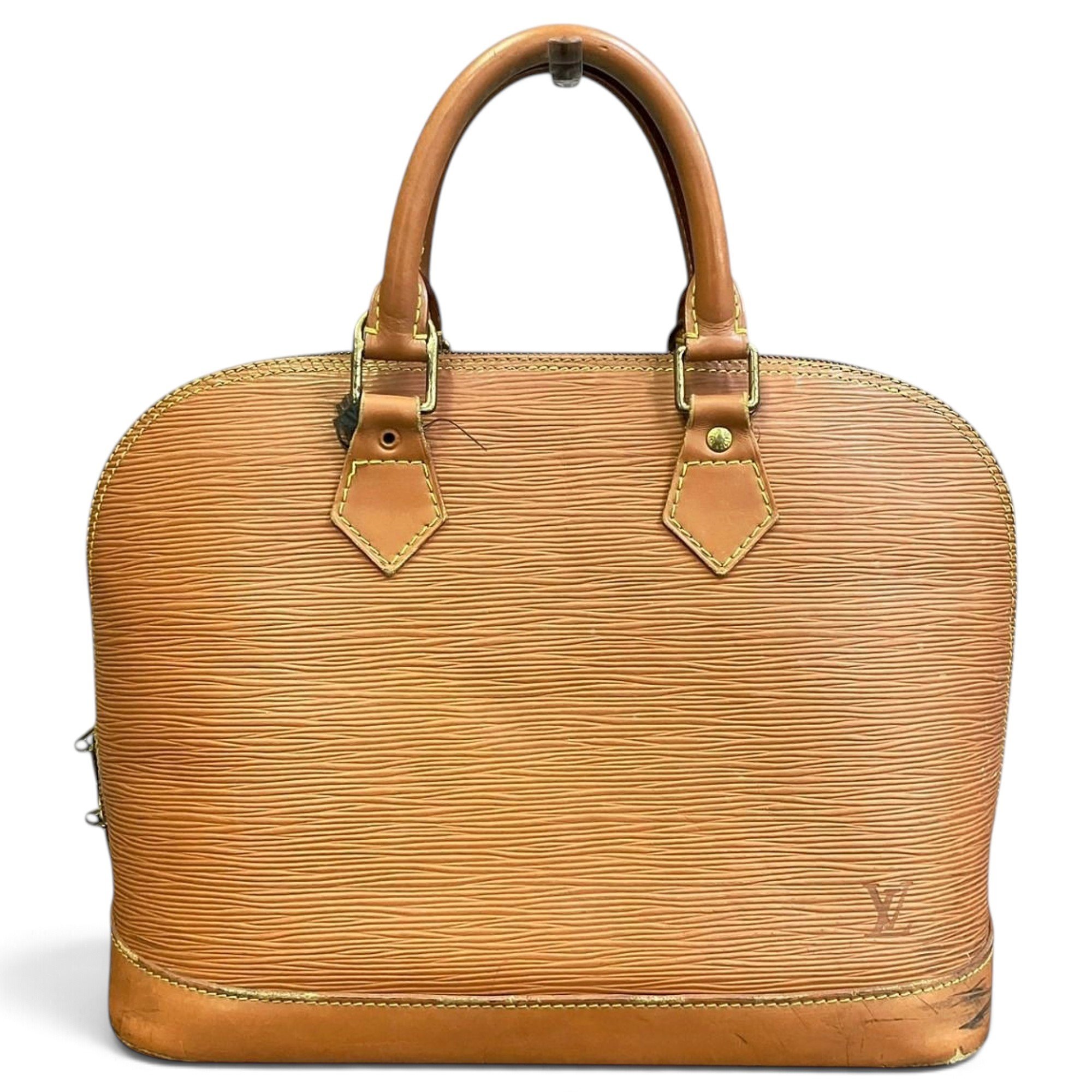 Alma leather handbag