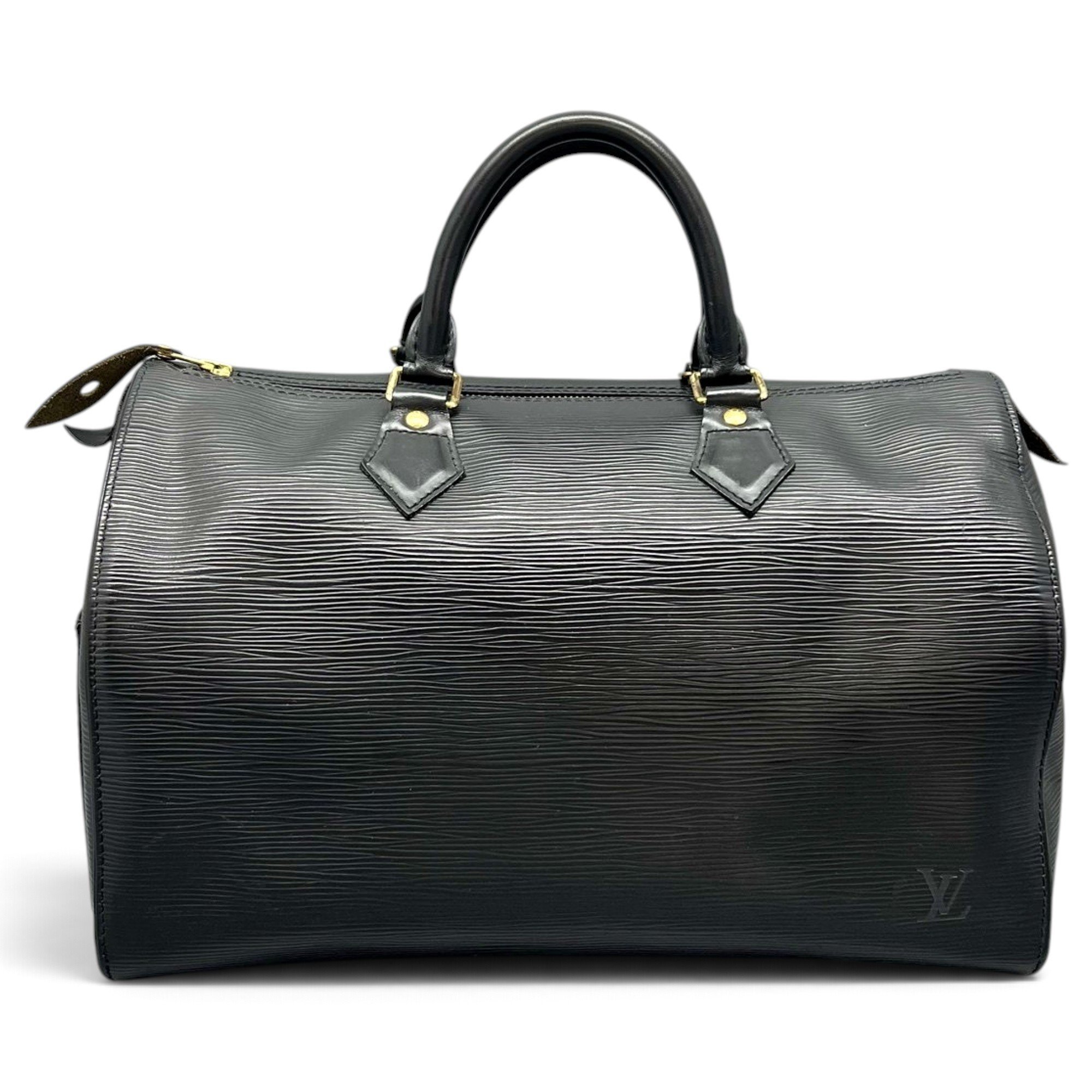 Speedy leather handbag