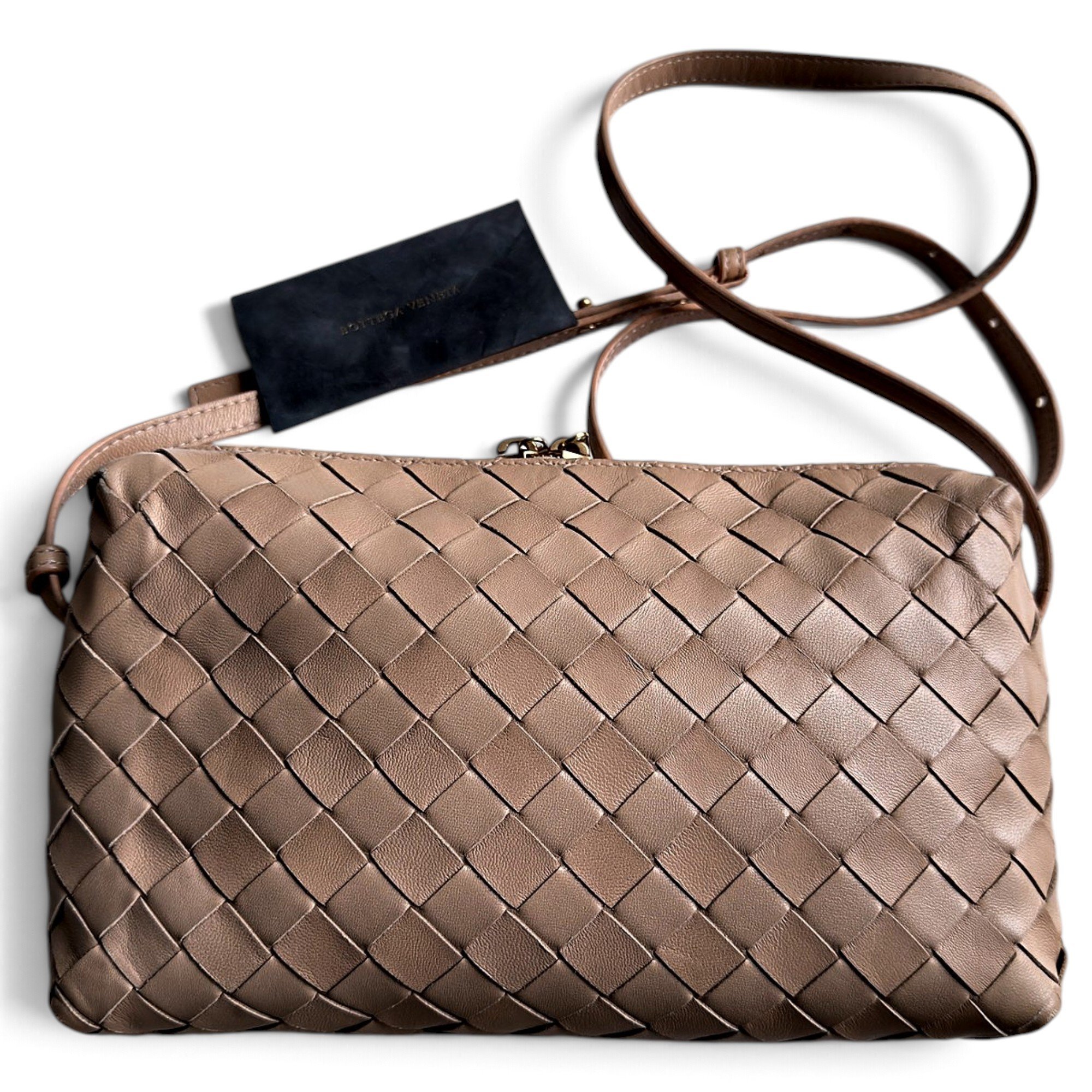 Leather crossbody bag