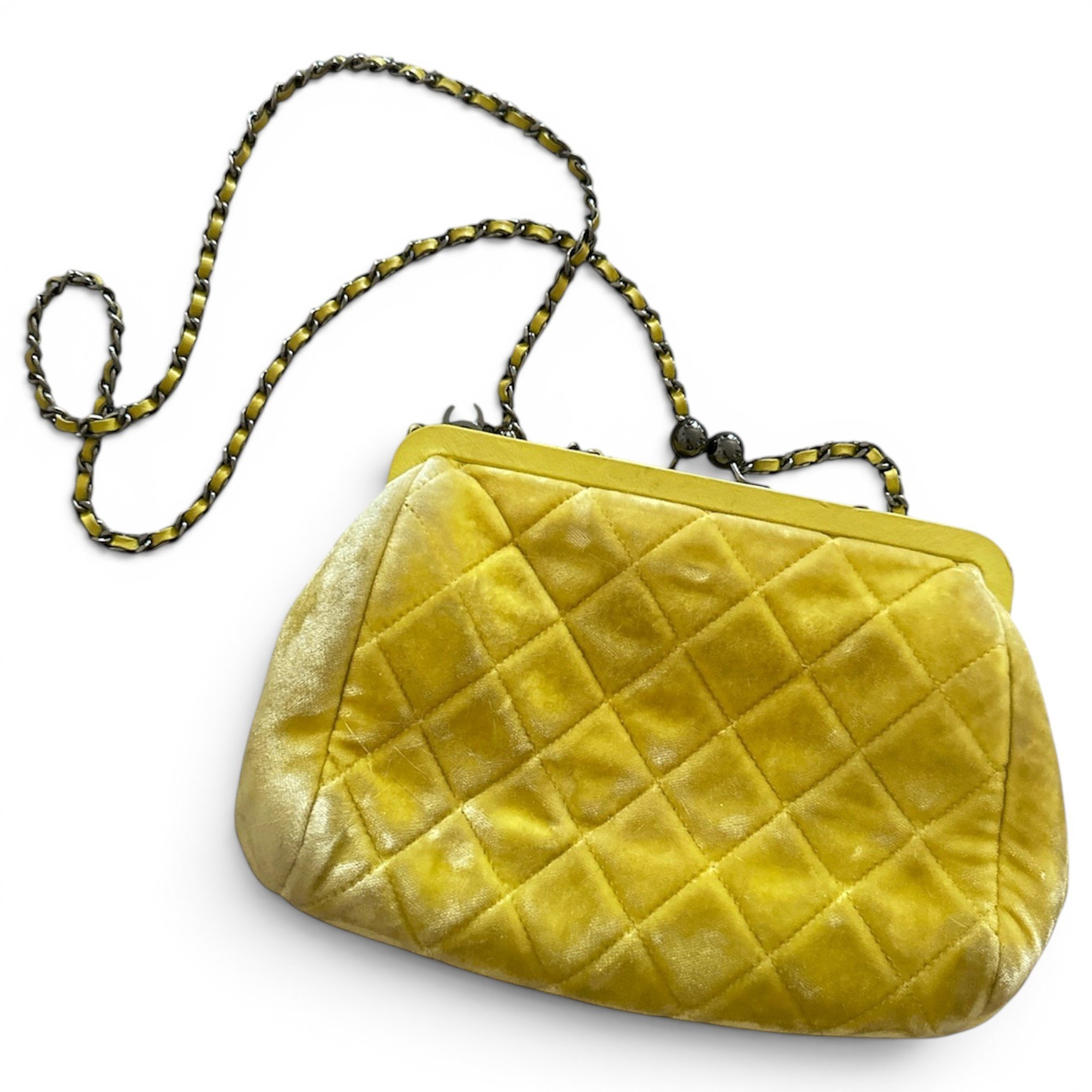 Velvet crossbody bag