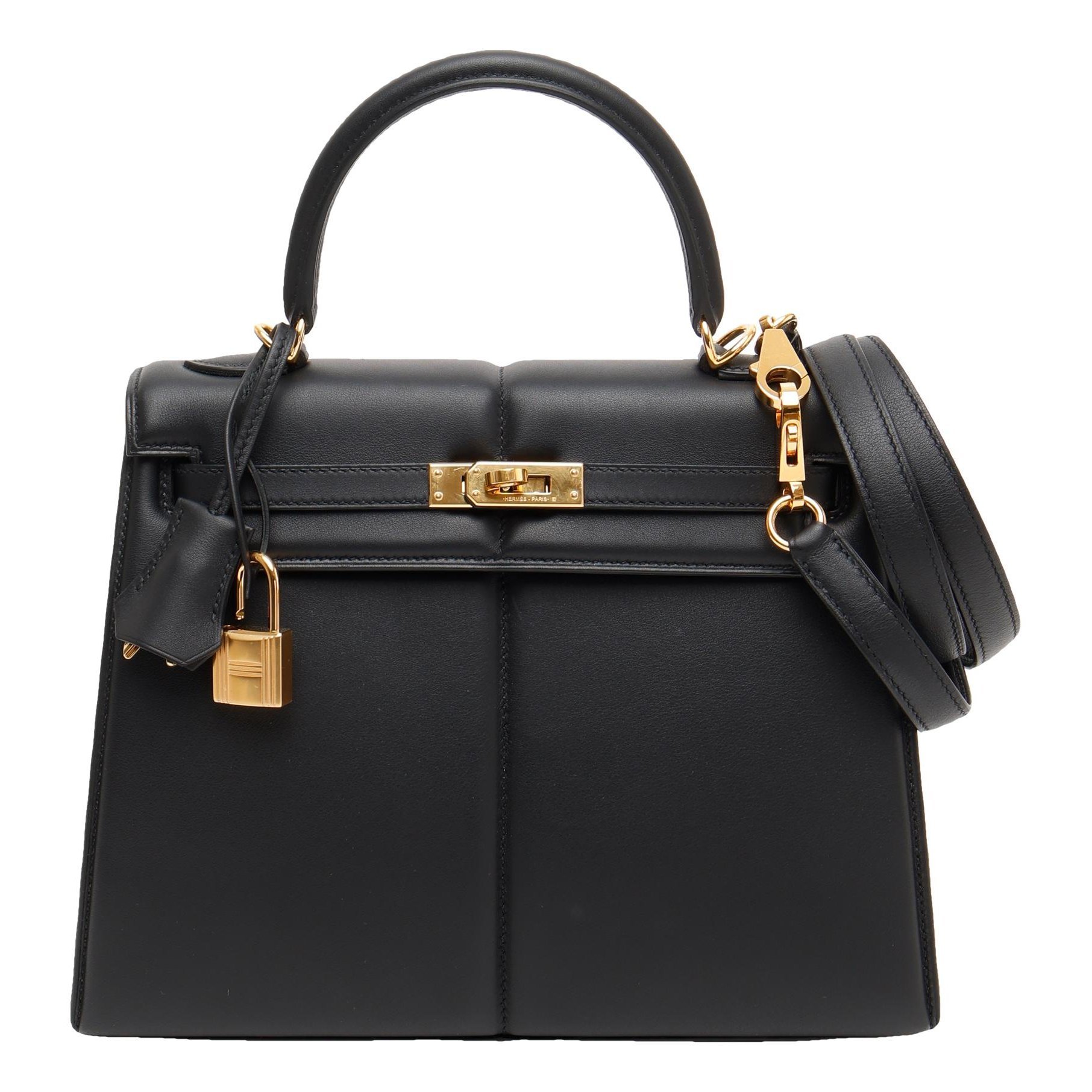 Kelly 25 leather crossbody bag