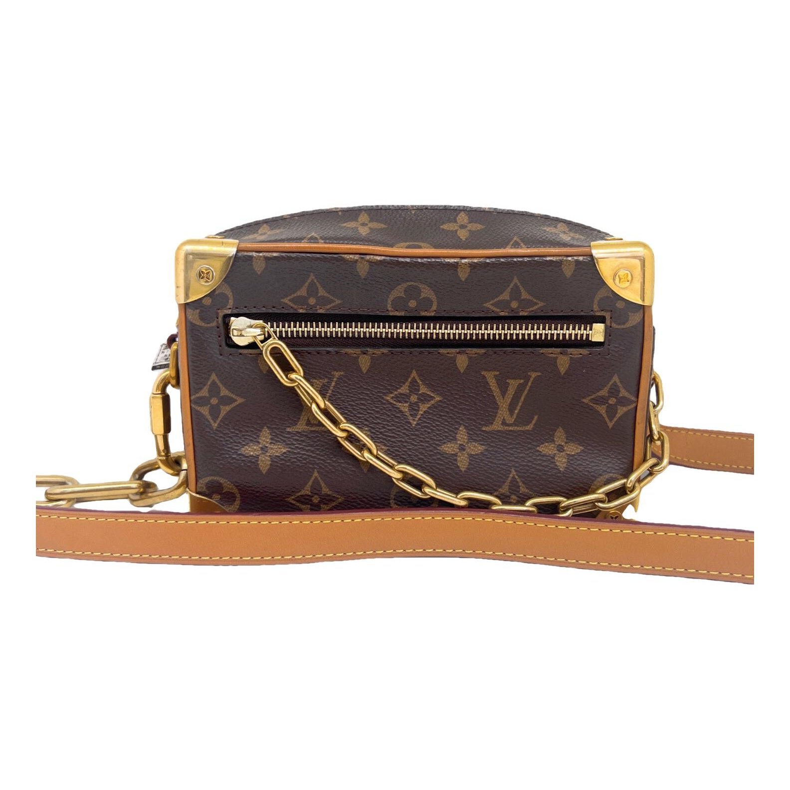 City Trunk leather handbag