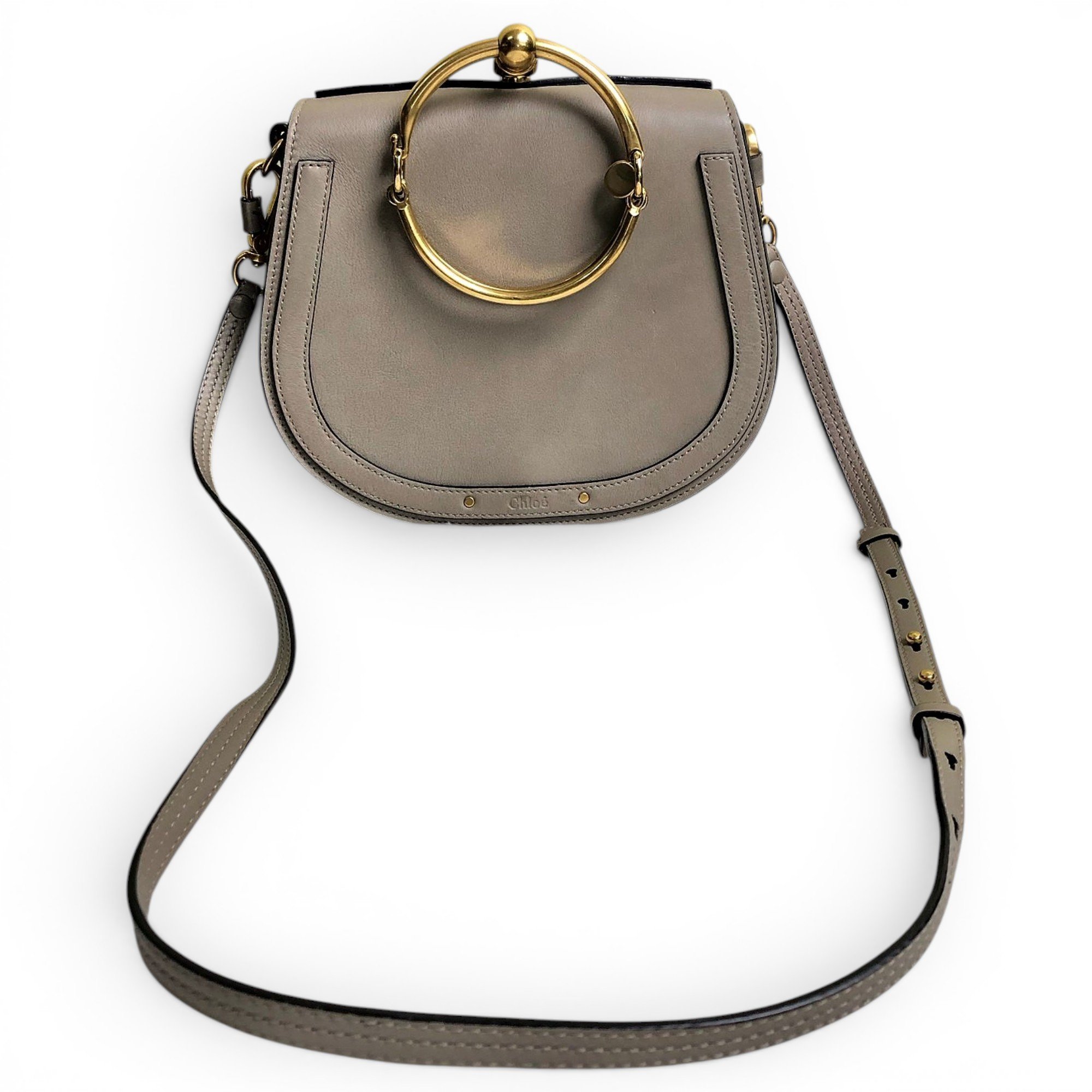 Bracelet Nile leather crossbody bag