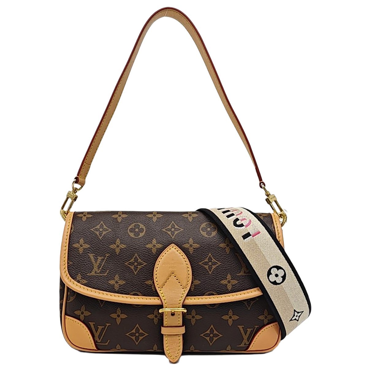 Diane leather crossbody bag
