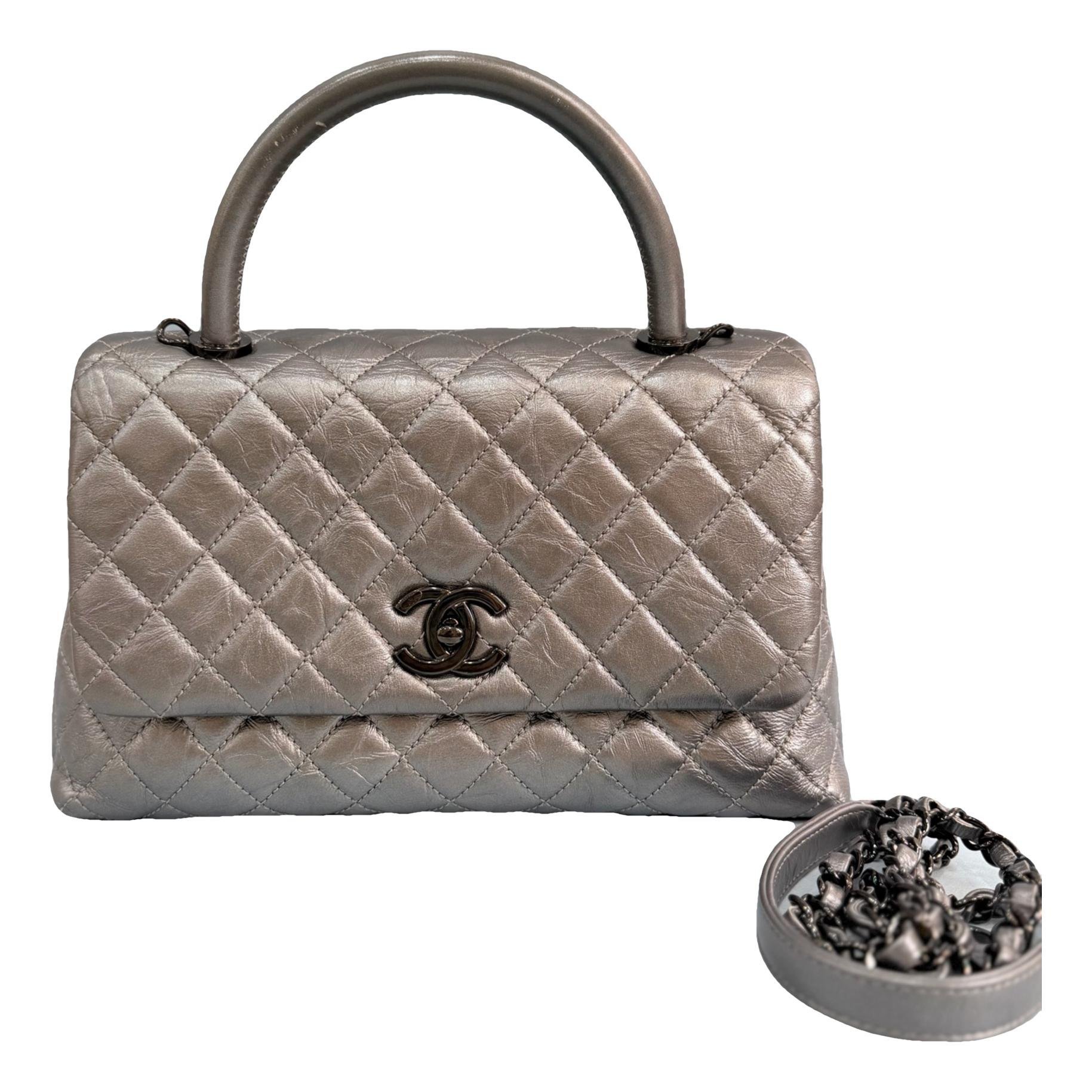 Leather handbag