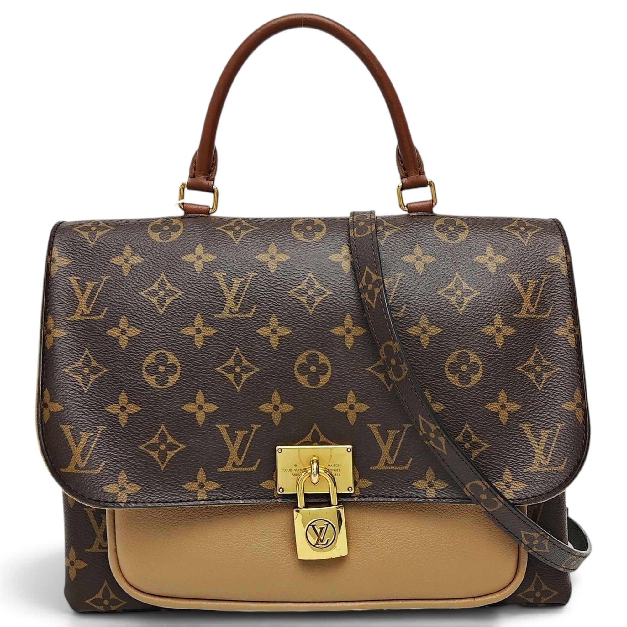 Marignan leather handbag
