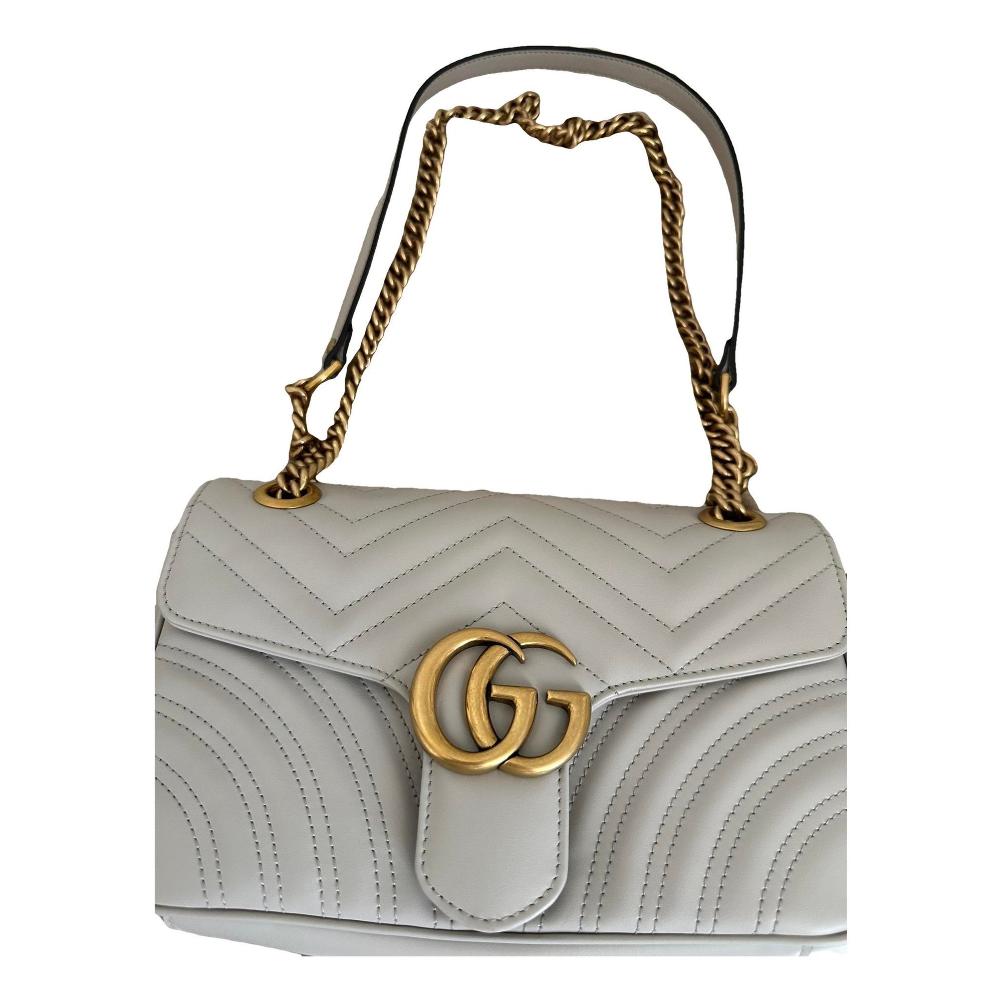 GG Marmont Flap leather crossbody bag