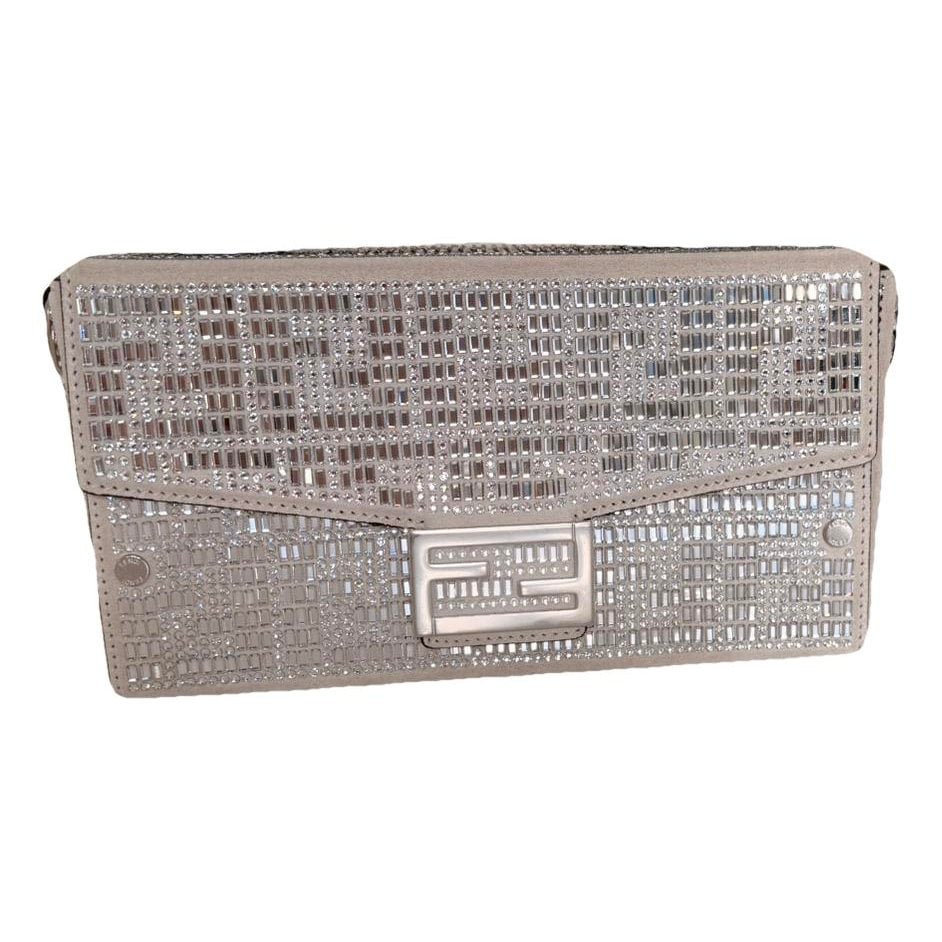Baguette glitter handbag