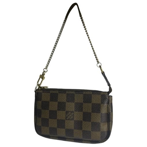 Pochette Accessoire leather handbag