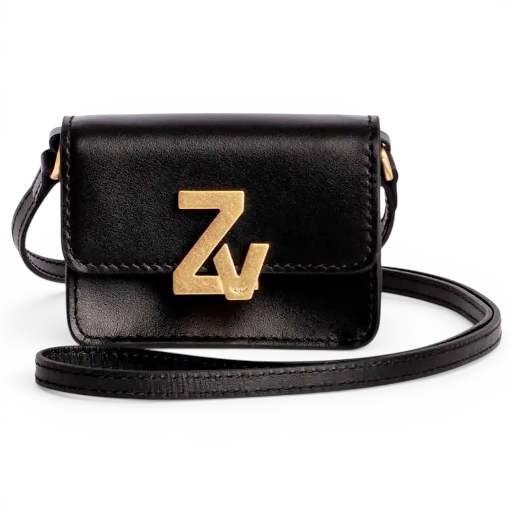 Leather crossbody bag