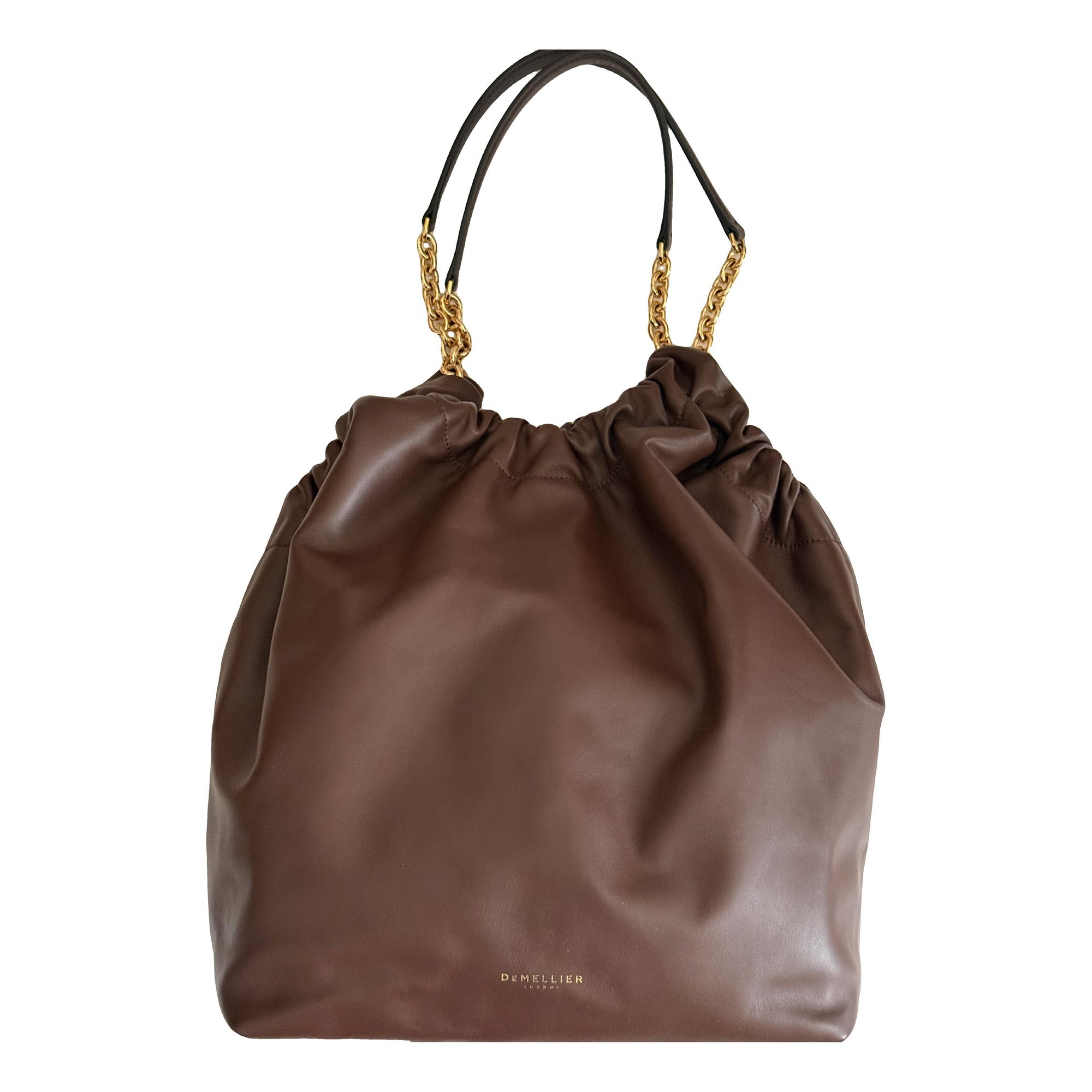Leather tote