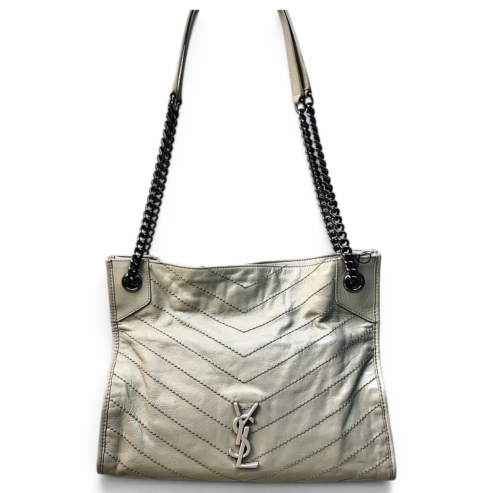 Leather tote