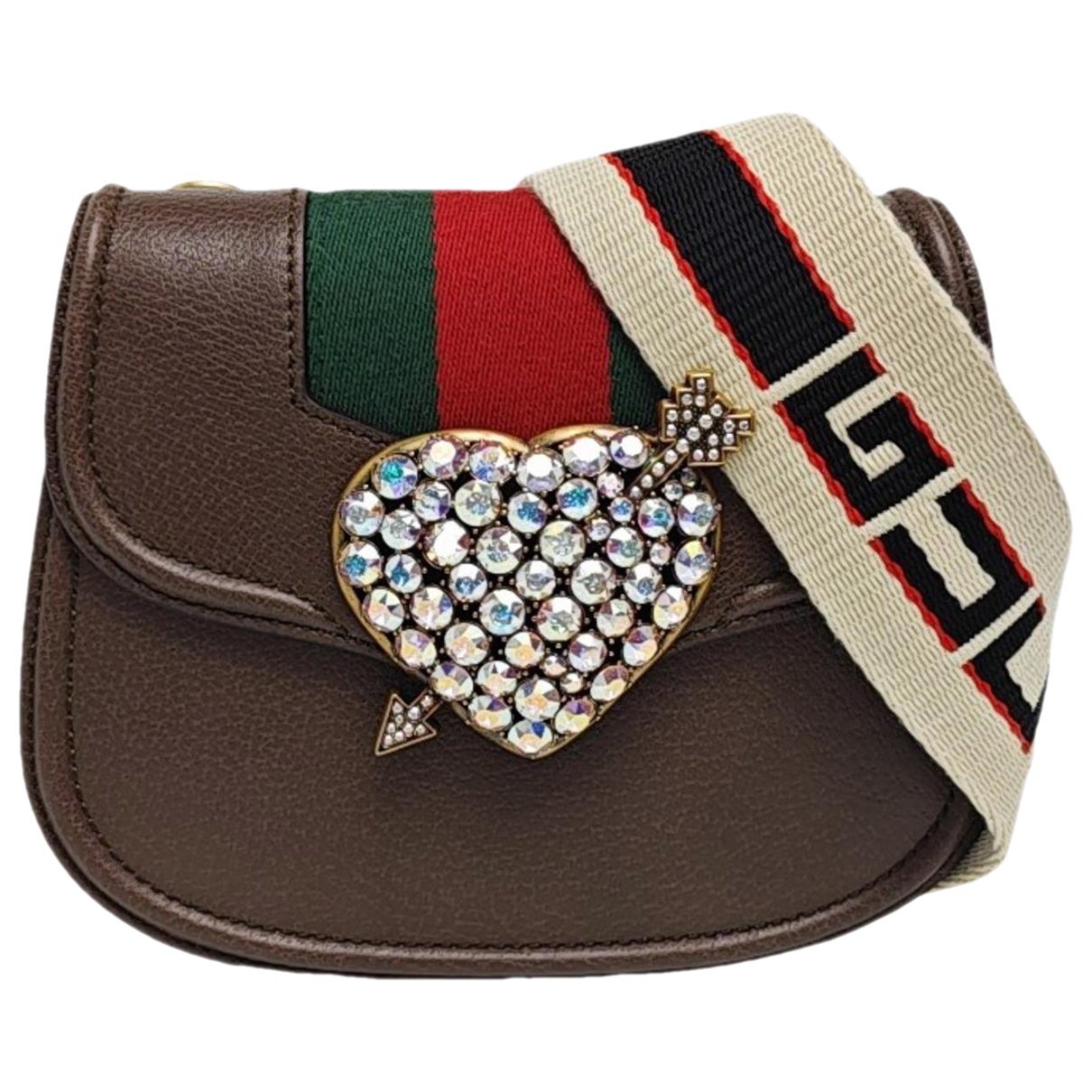 GucciTotem leather crossbody bag