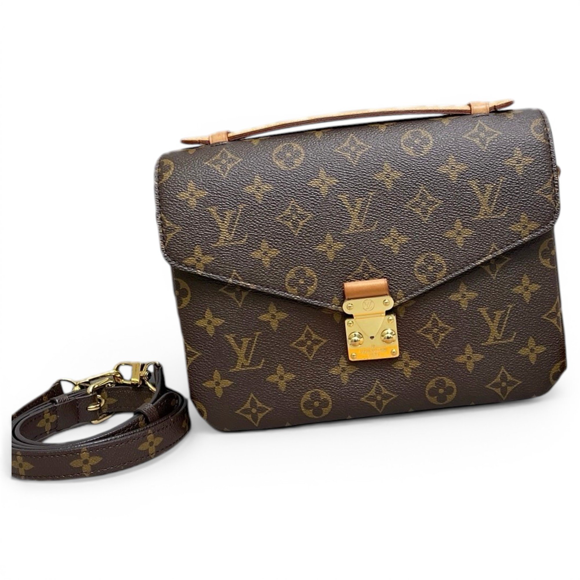 Metis leather handbag