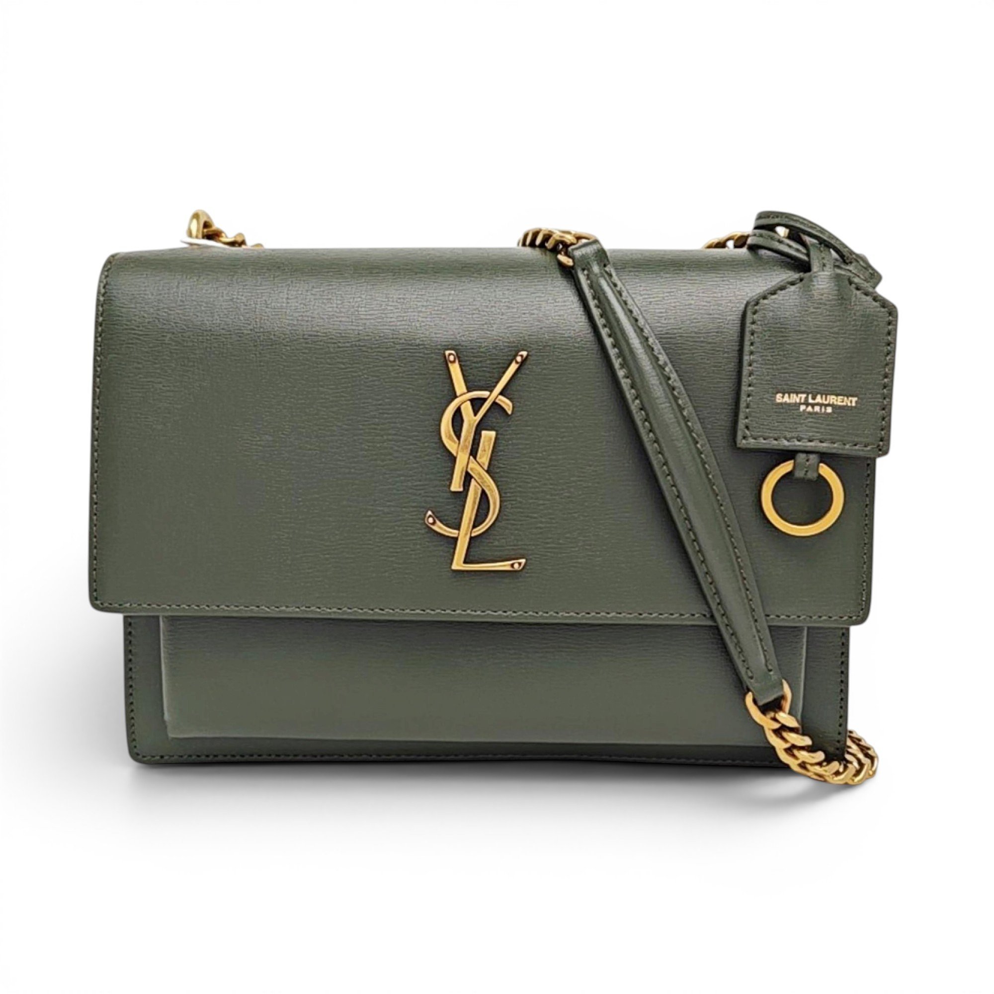 Sunset leather handbag