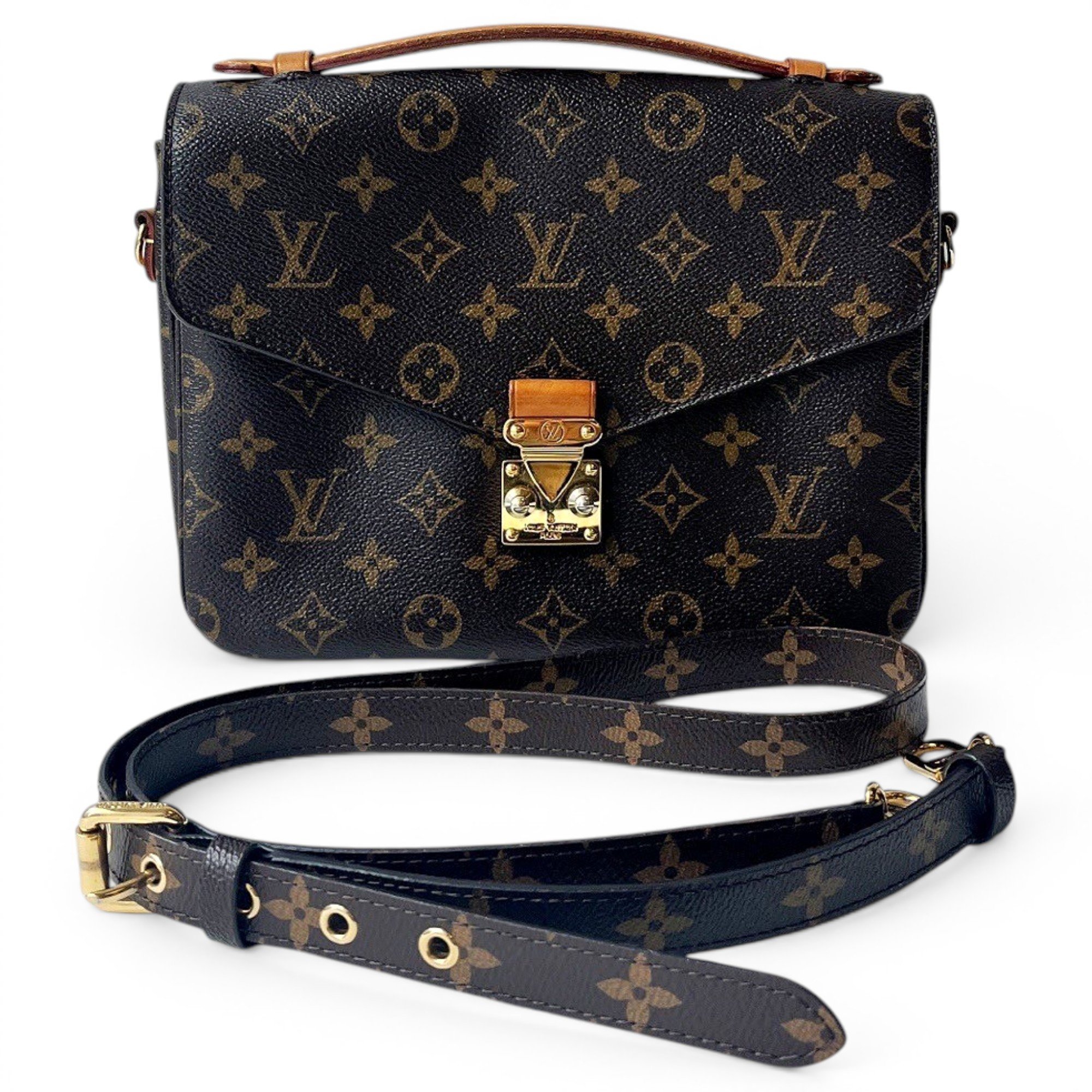 Metis leather handbag