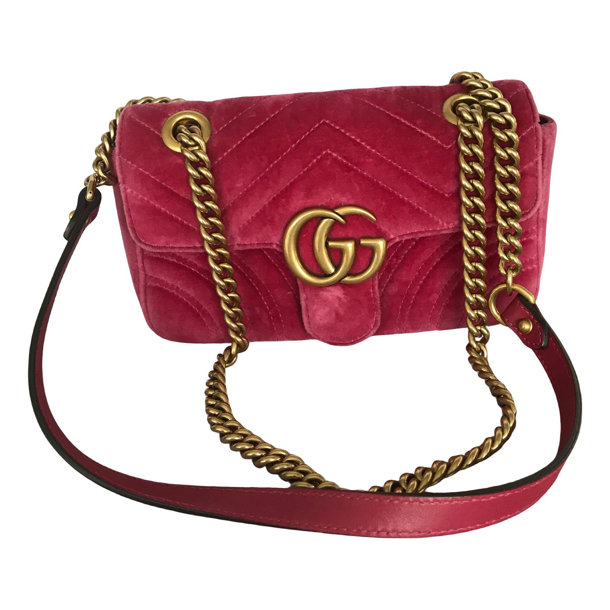 Marmont velvet handbag
