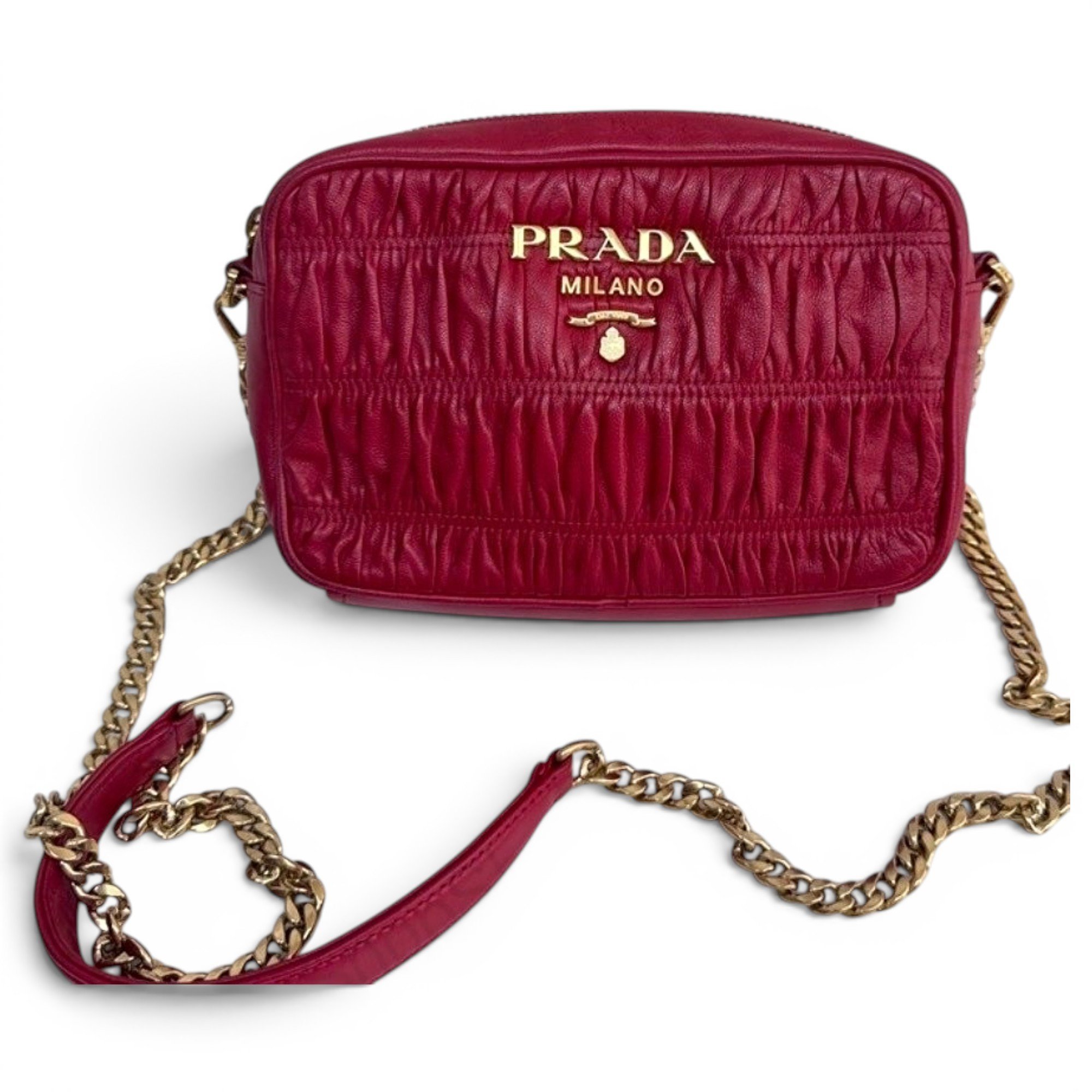 Leather crossbody bag
