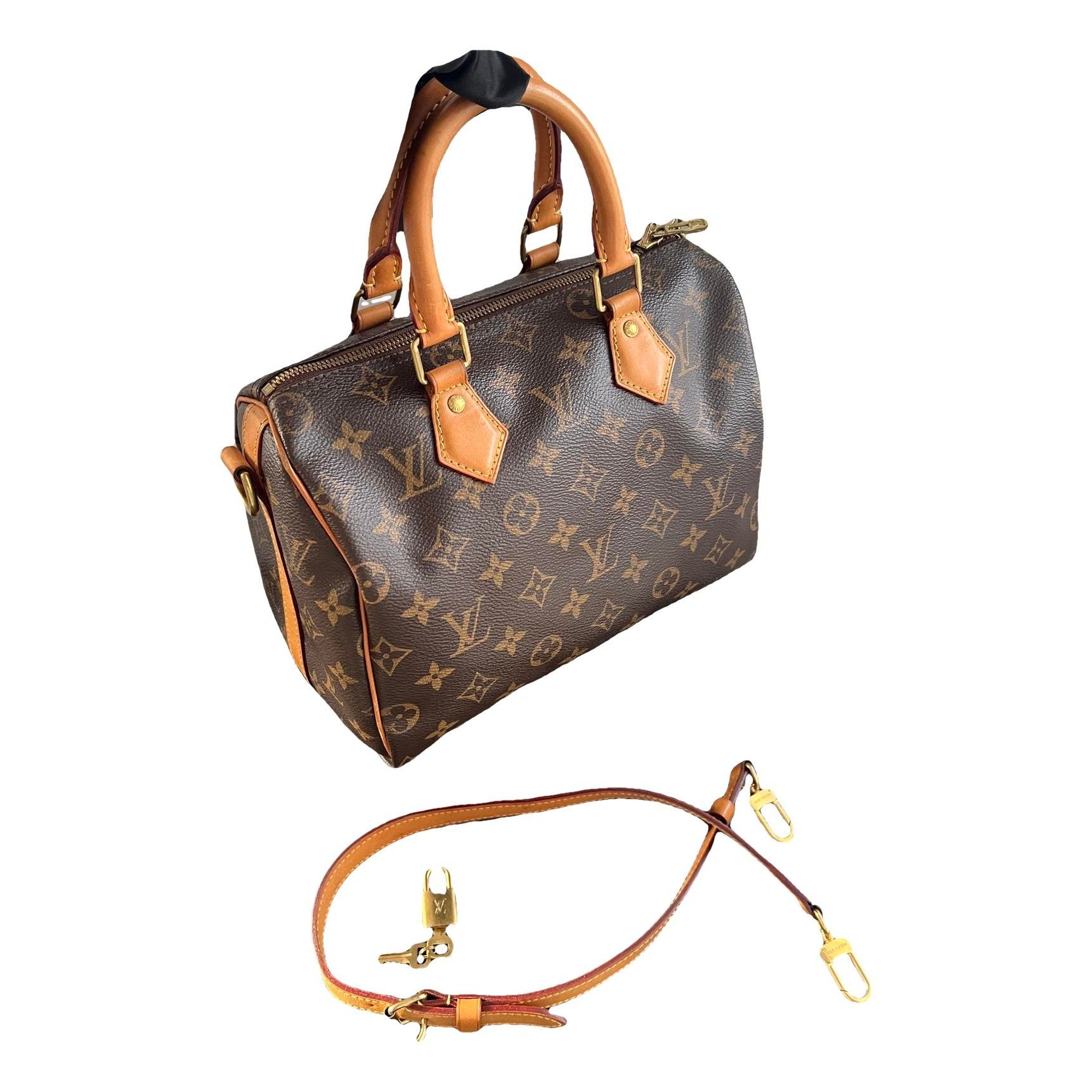 Louis Vuitton Speedy Bandoulière leather handbag