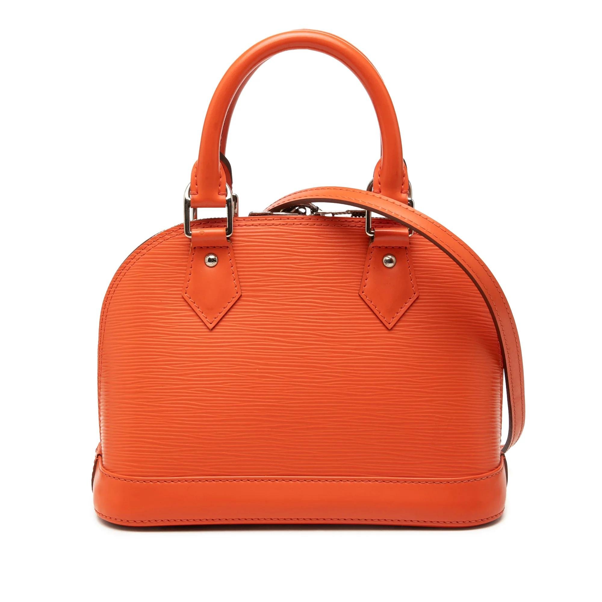 Alma leather handbag