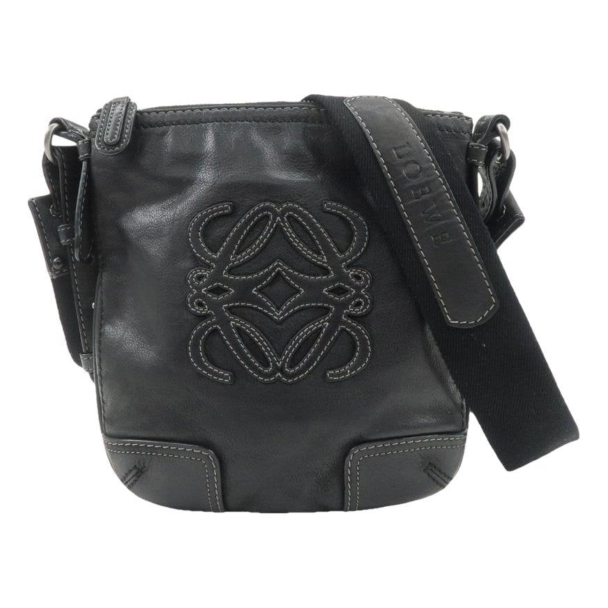 Leather crossbody bag