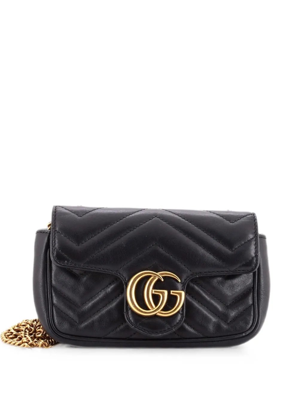 GG Marmont Flap Bag Matelasse Leather Super Mini crossbody bag