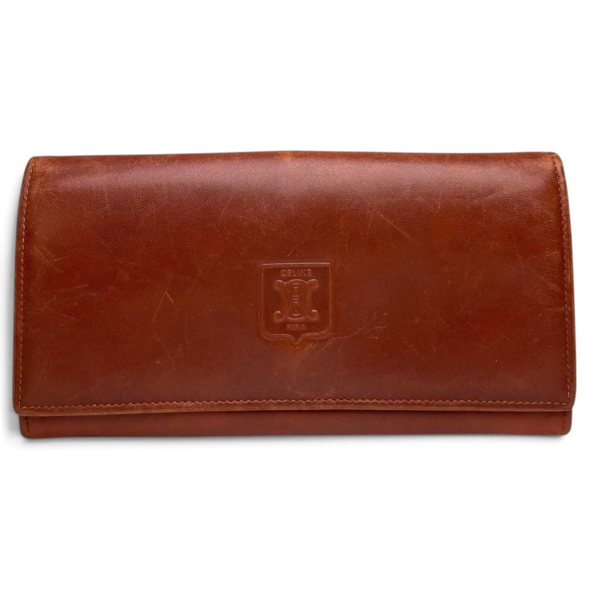 Triomphe leather mini bag