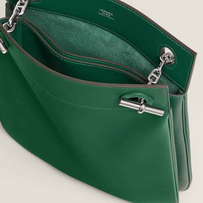 Vert Moyen Poche Cliquetis Bag