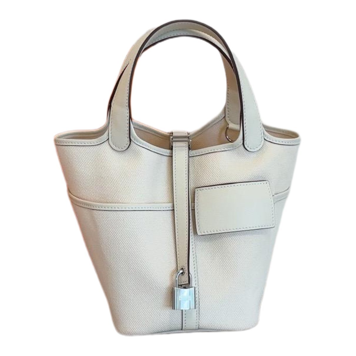 Hermes Picotin leather handbag