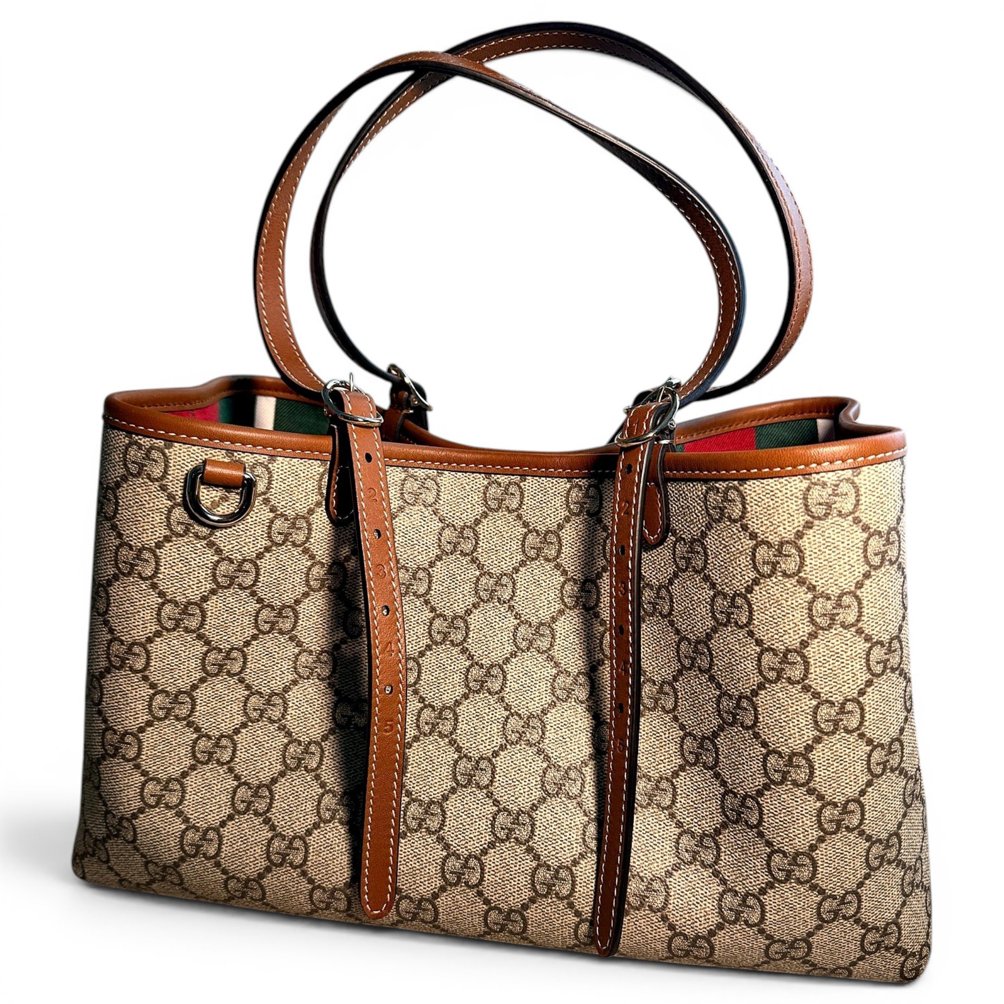 Ophidia leather tote