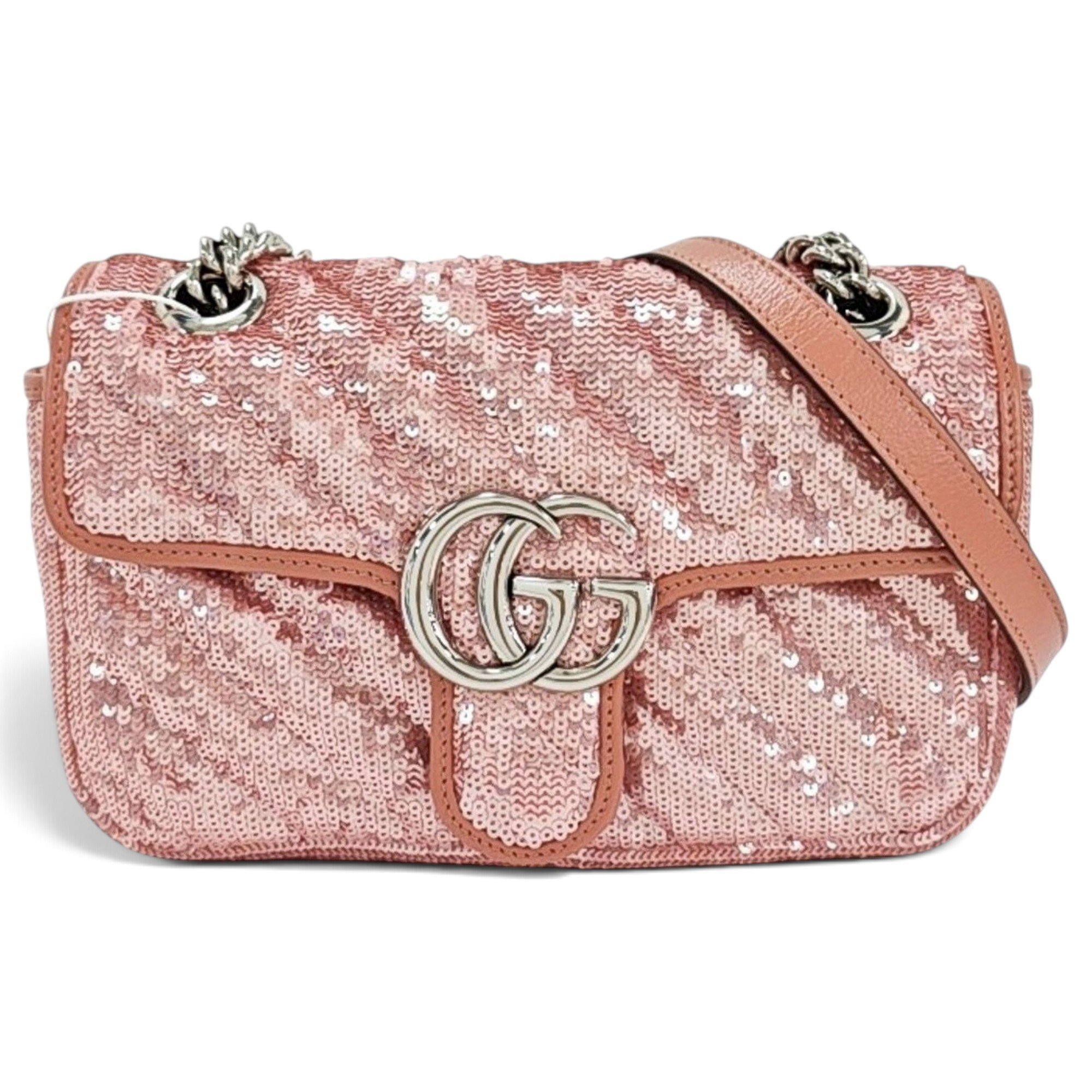 GG Marmont glitter handbag