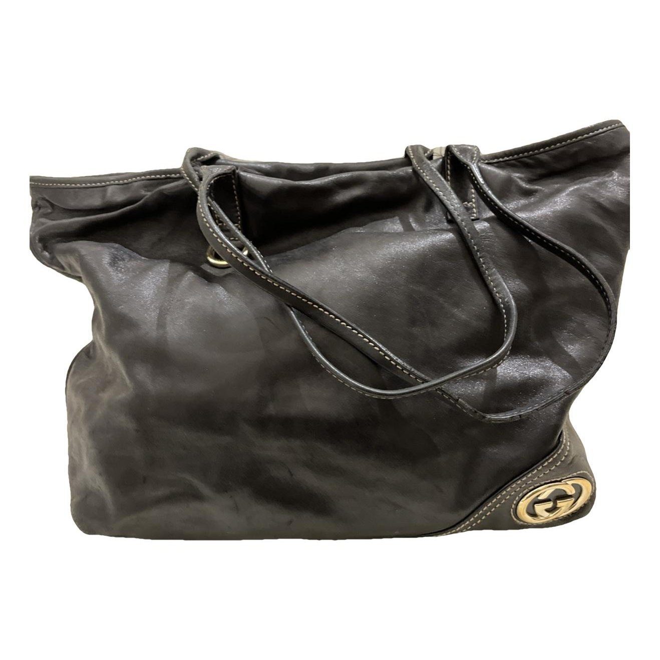 Leather handbag