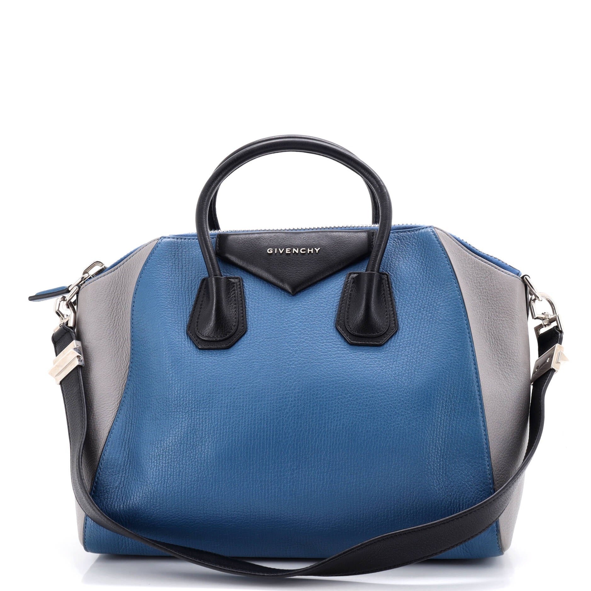 Tricolor Antigona Bag Leather Medium