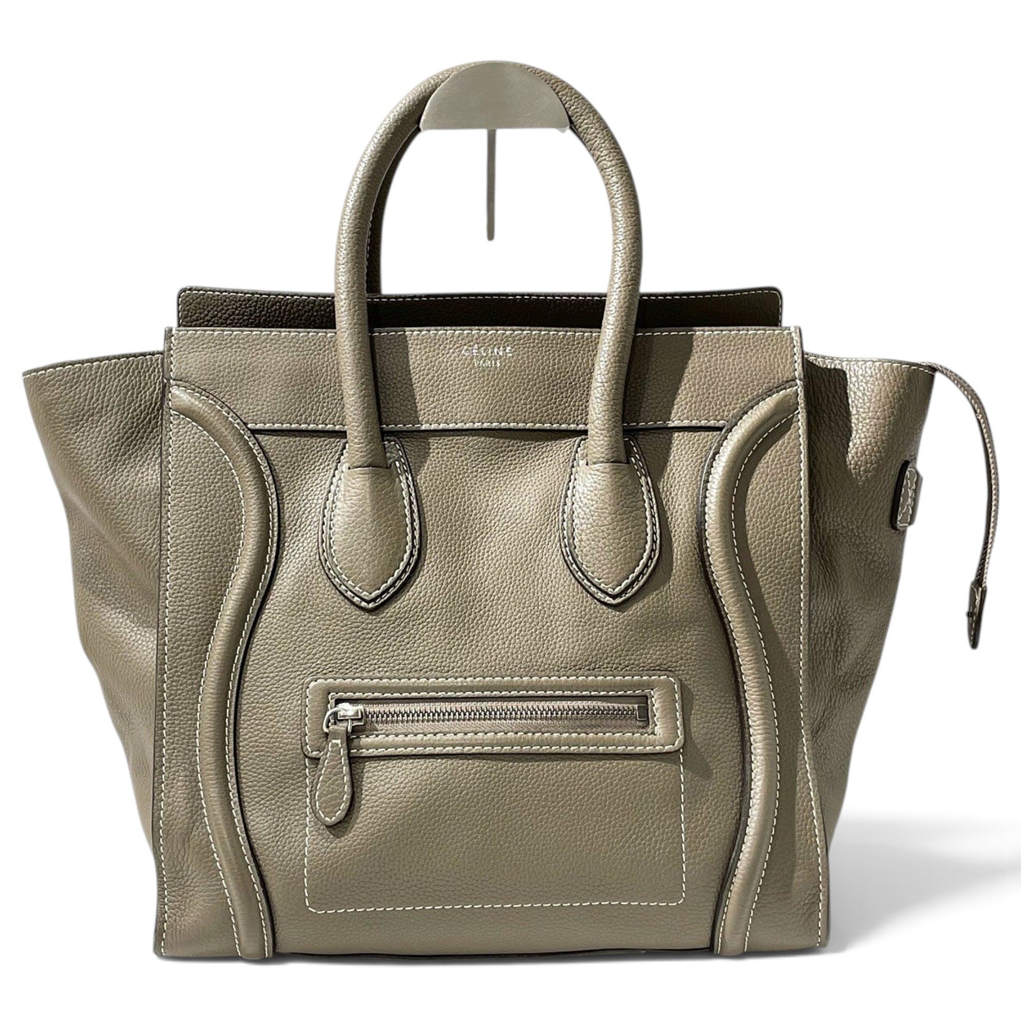 Luggage leather handbag