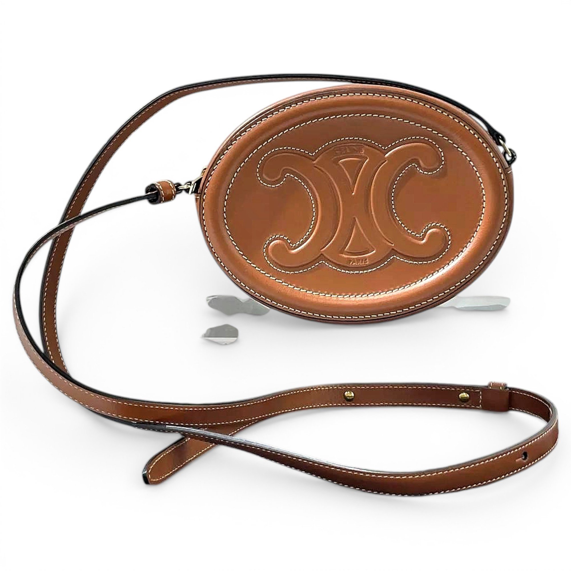 Leather crossbody bag