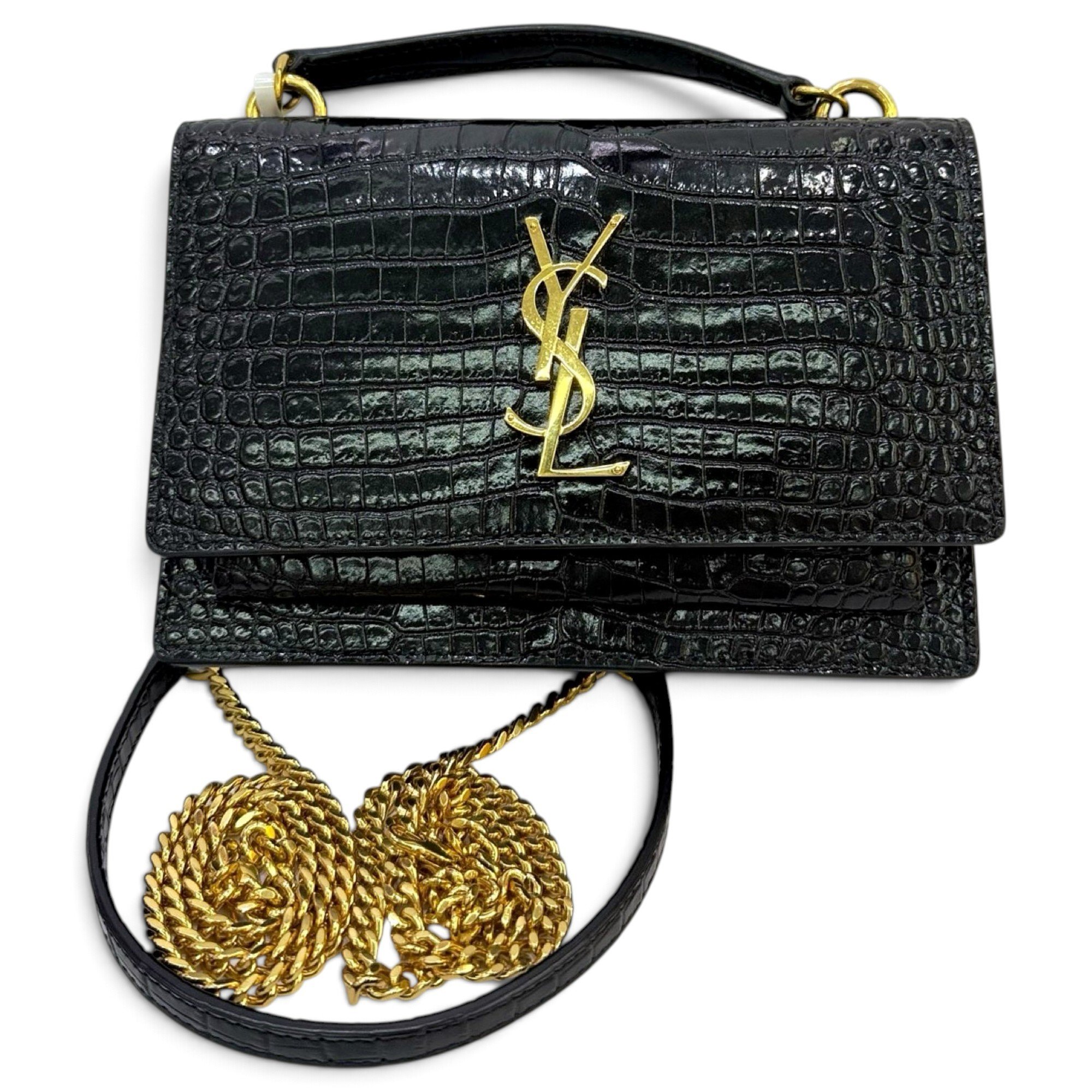 Saint Laurent Cassandra Top Handle leather satchel
