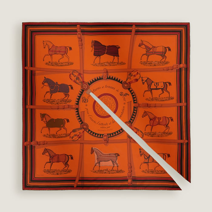 Couvertures Et Tenues De Jour Cavaliere Scarf 90