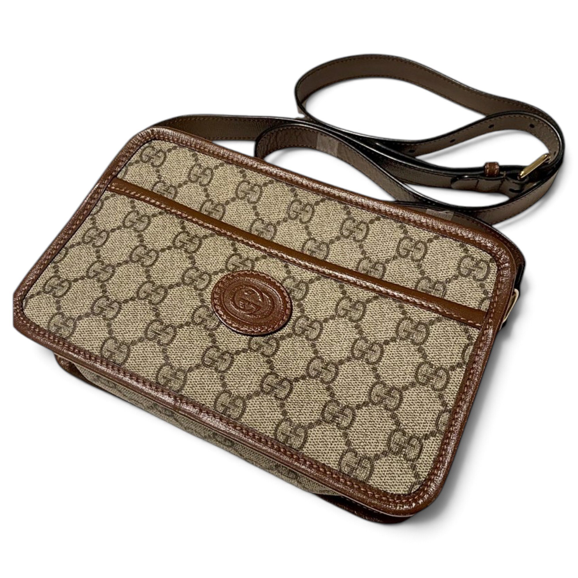 Leather crossbody bag