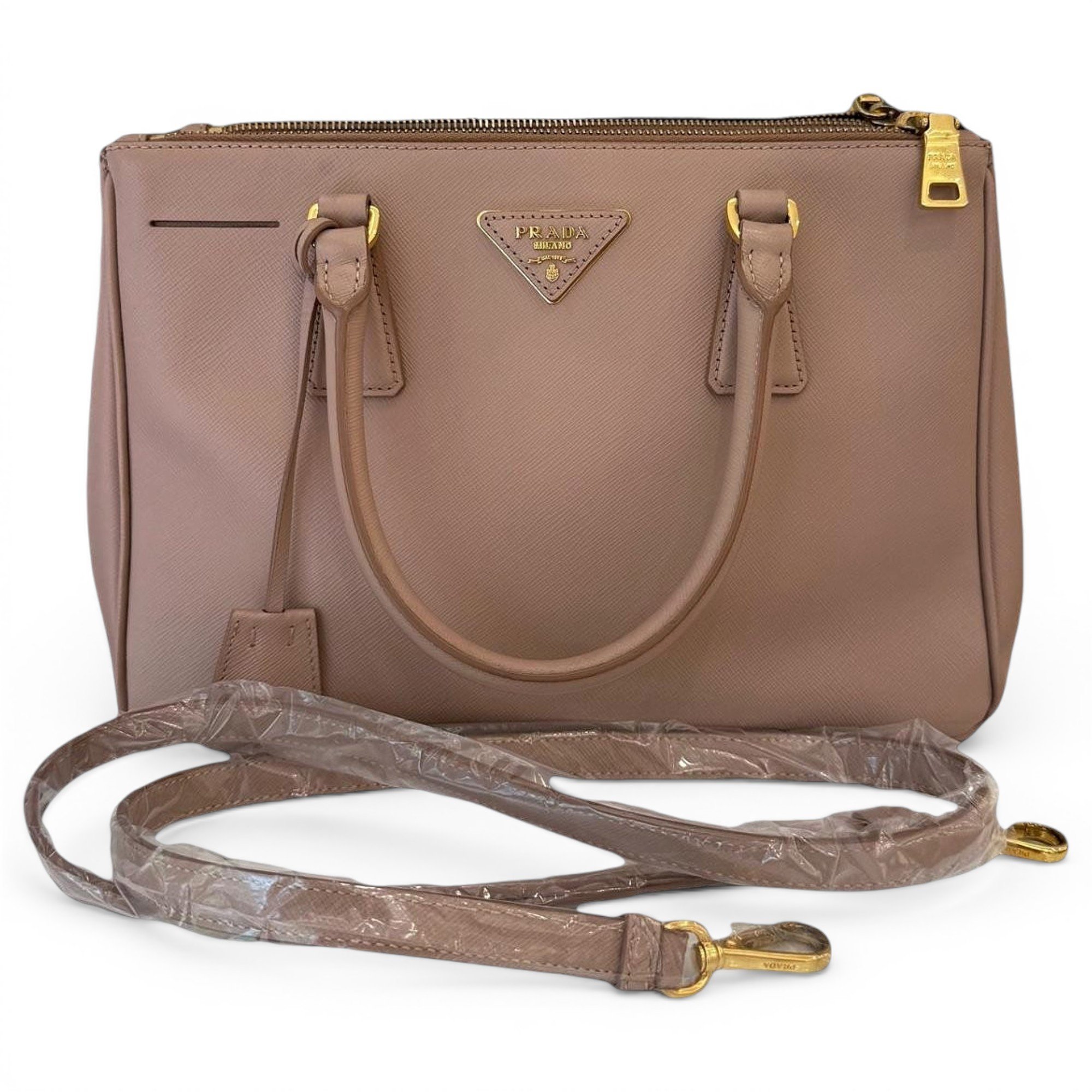 Galleria leather handbag