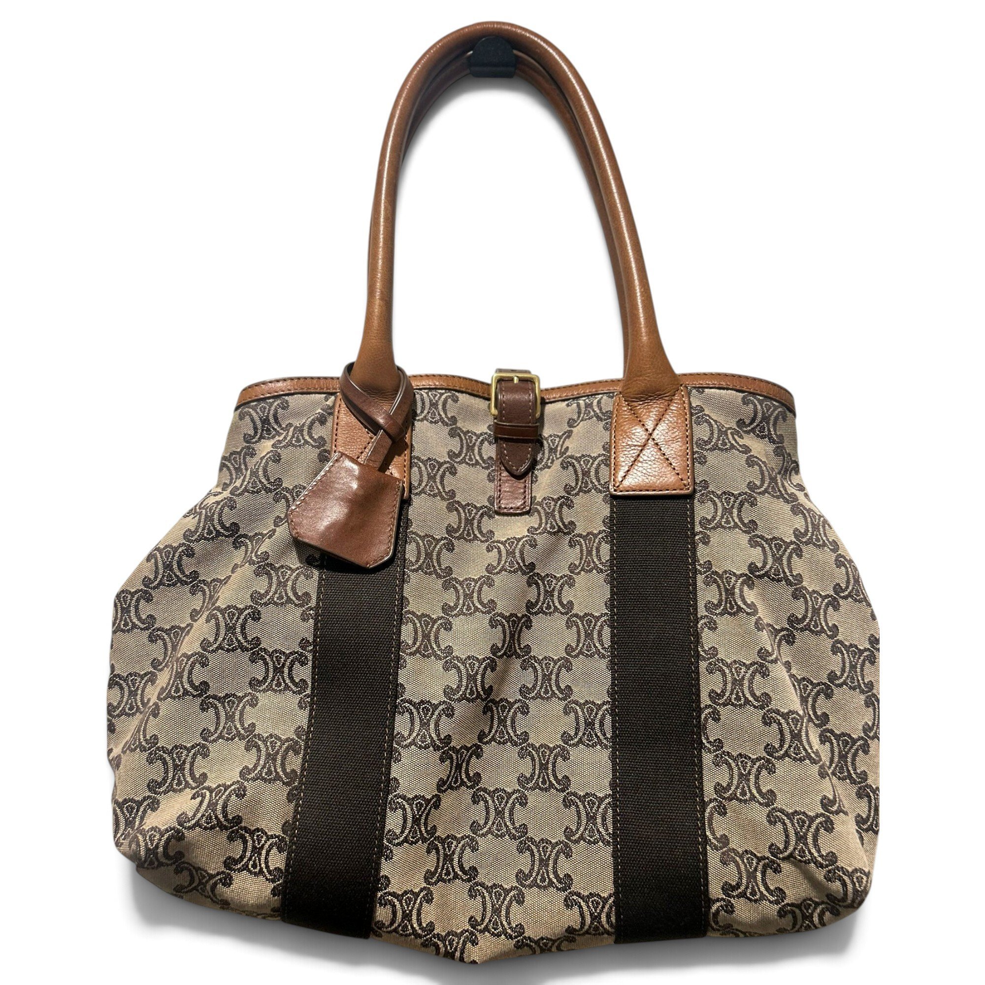 Triomphe cloth handbag