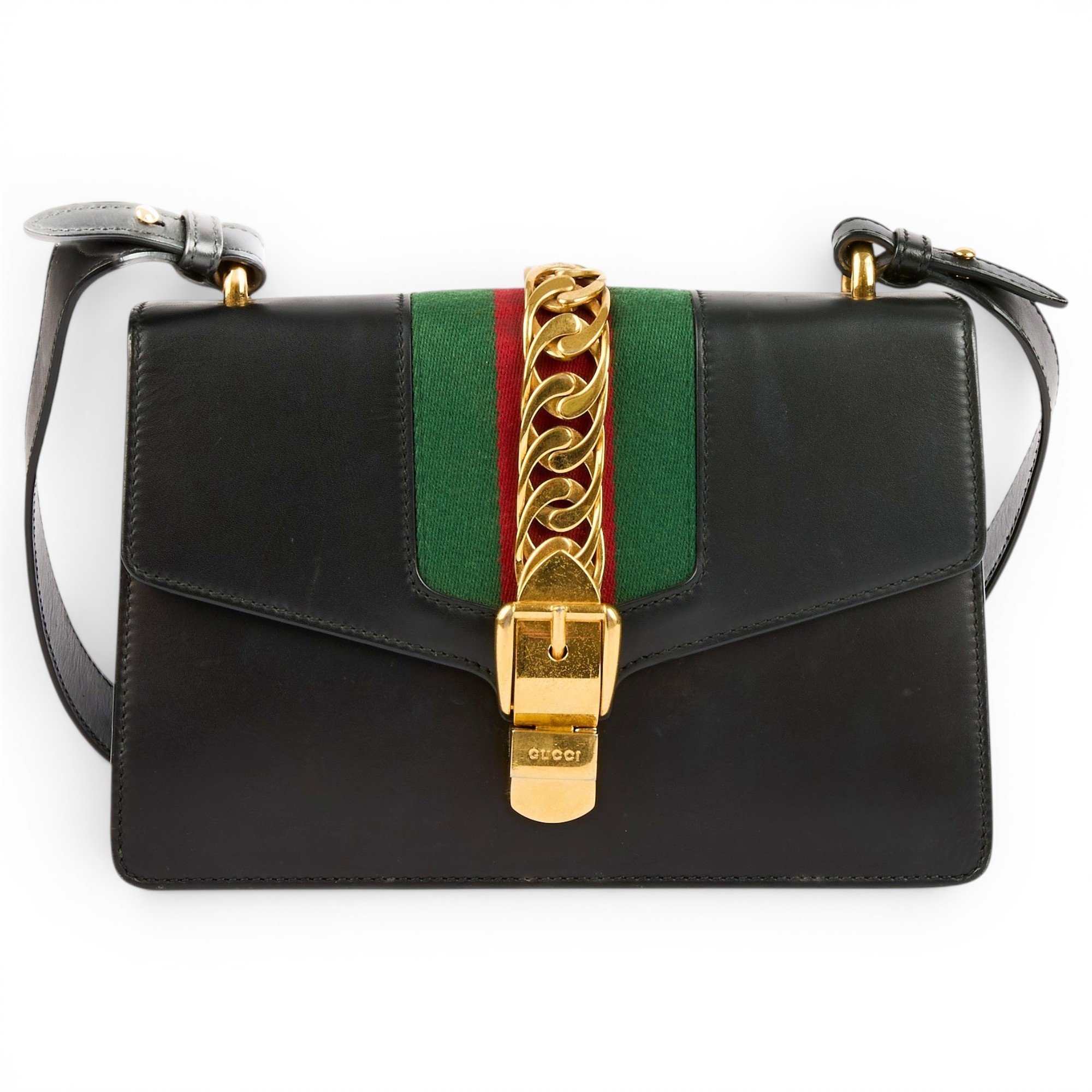 Sylvie leather crossbody bag