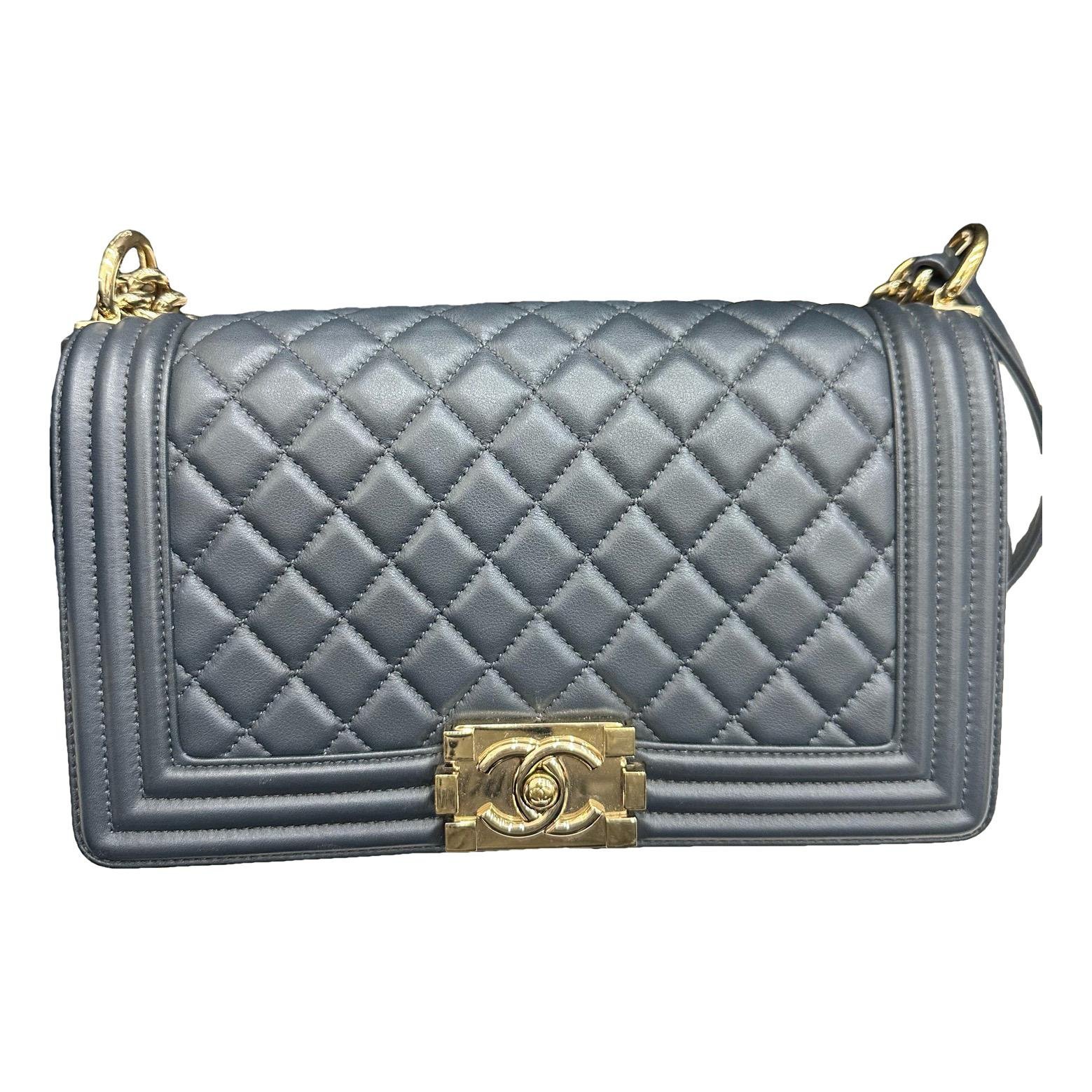 Boy leather crossbody bag