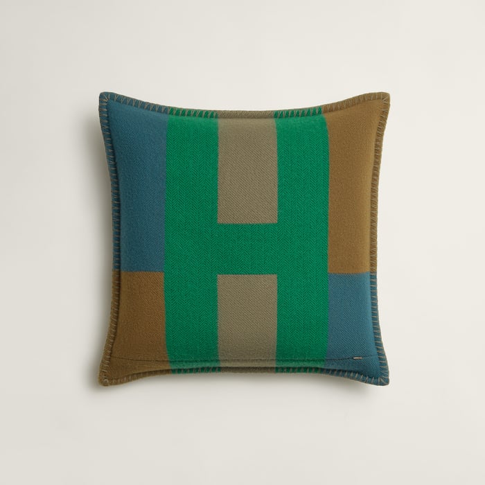 Vert Forêt H Horizon Pillow