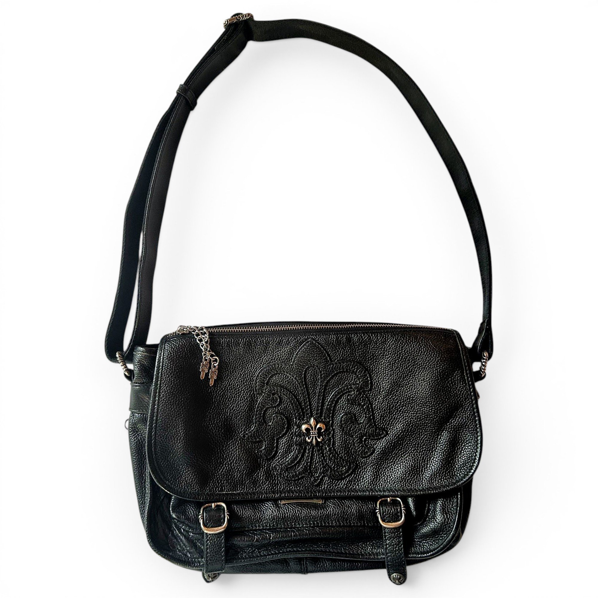 Chrome Hearts Leather crossbody bag