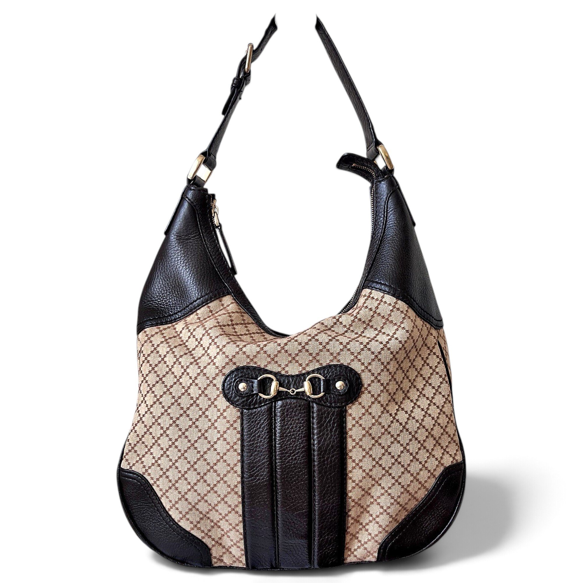 Hobo leather handbag