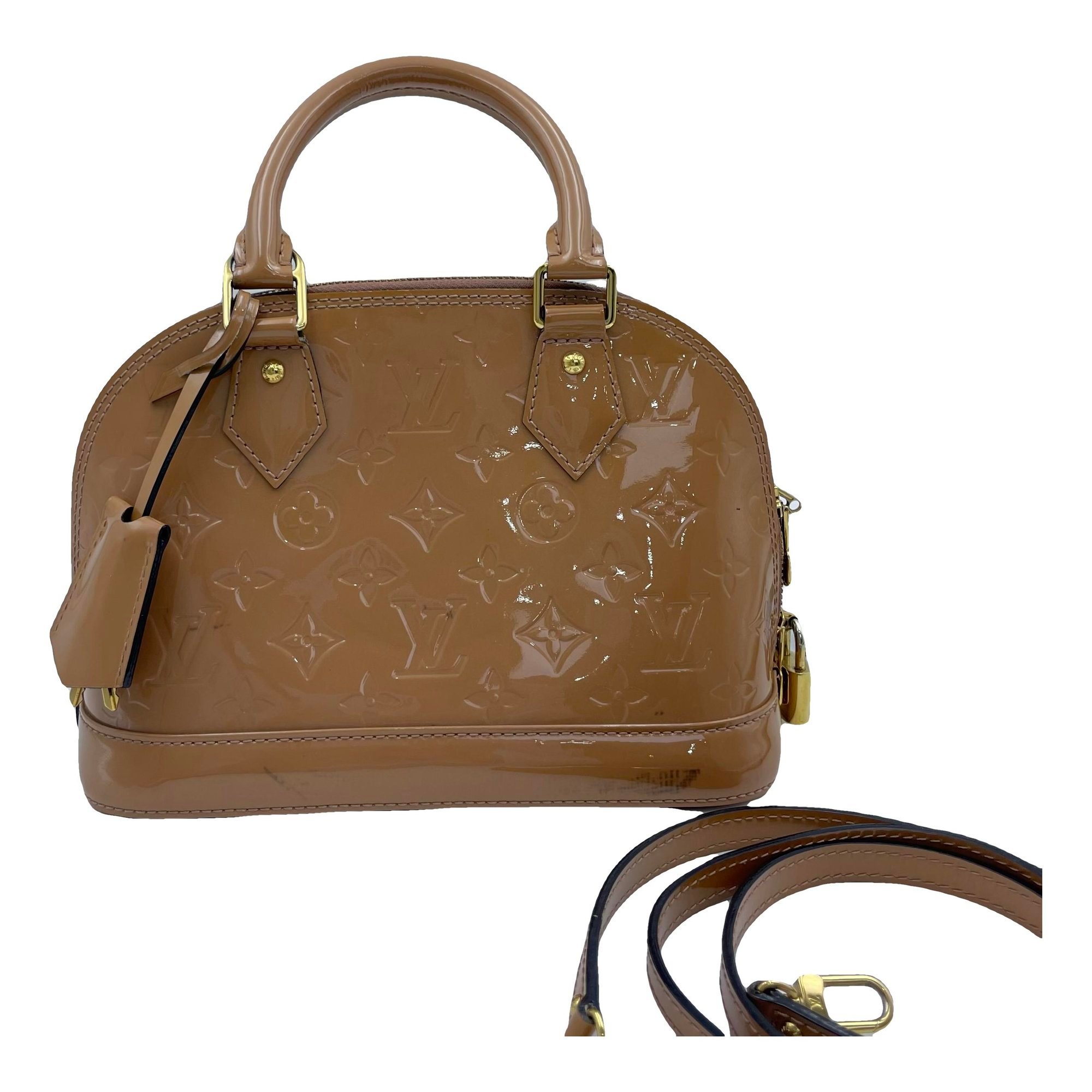Alma leather handbag